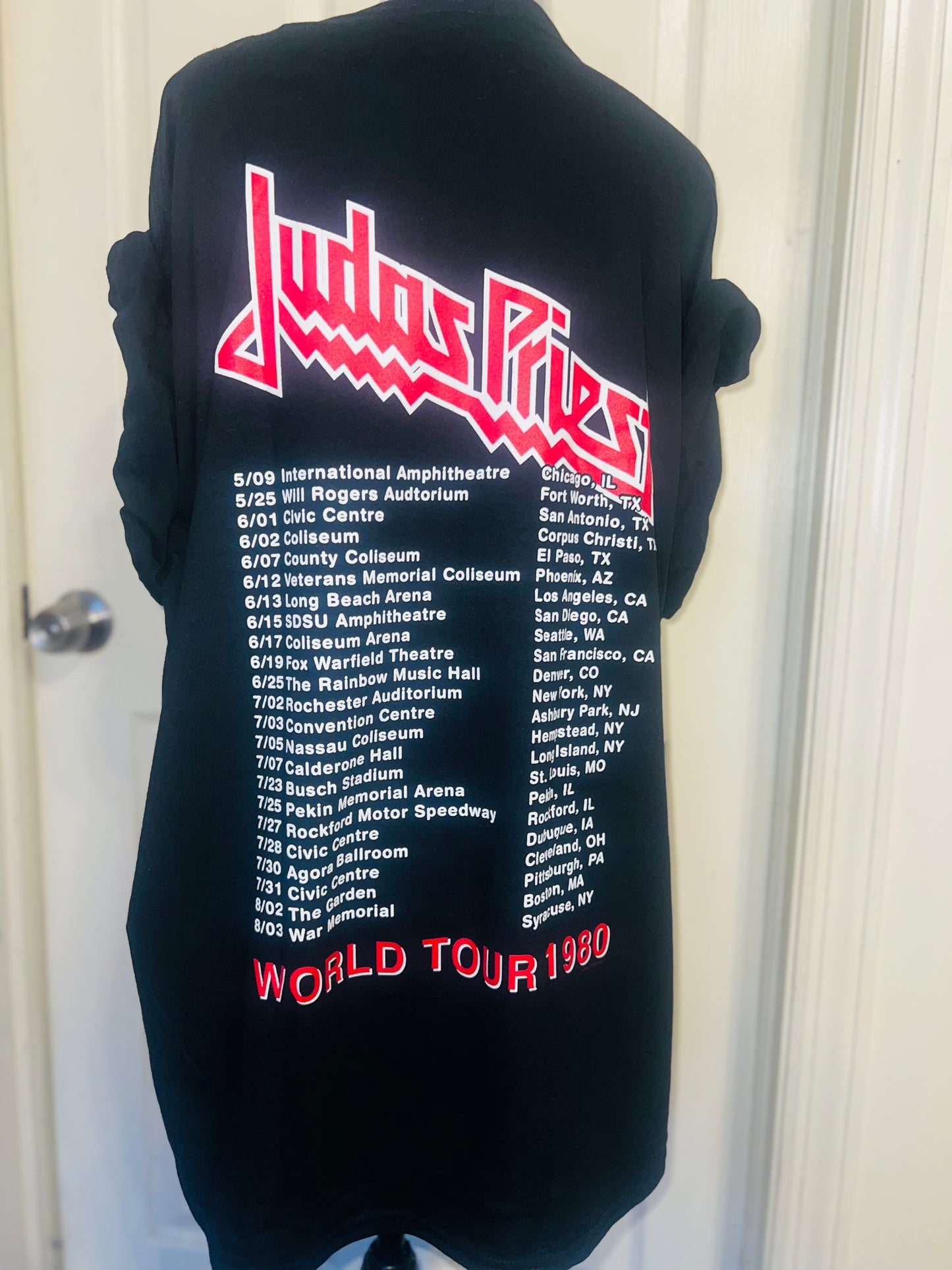 Judas Priest Double Sided Oversized Tee
