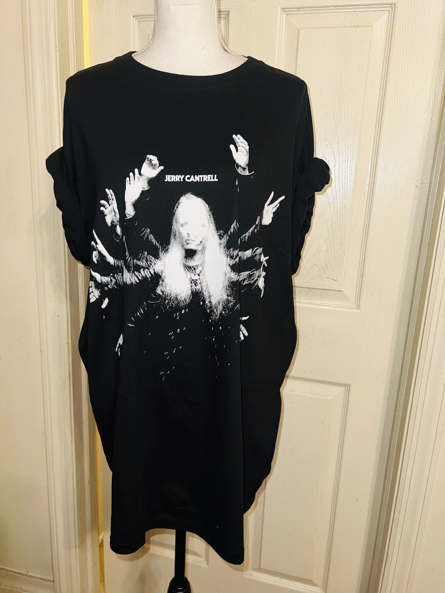 Alice in Chains’ Jerry Cantrell Oversized Distressed Tee