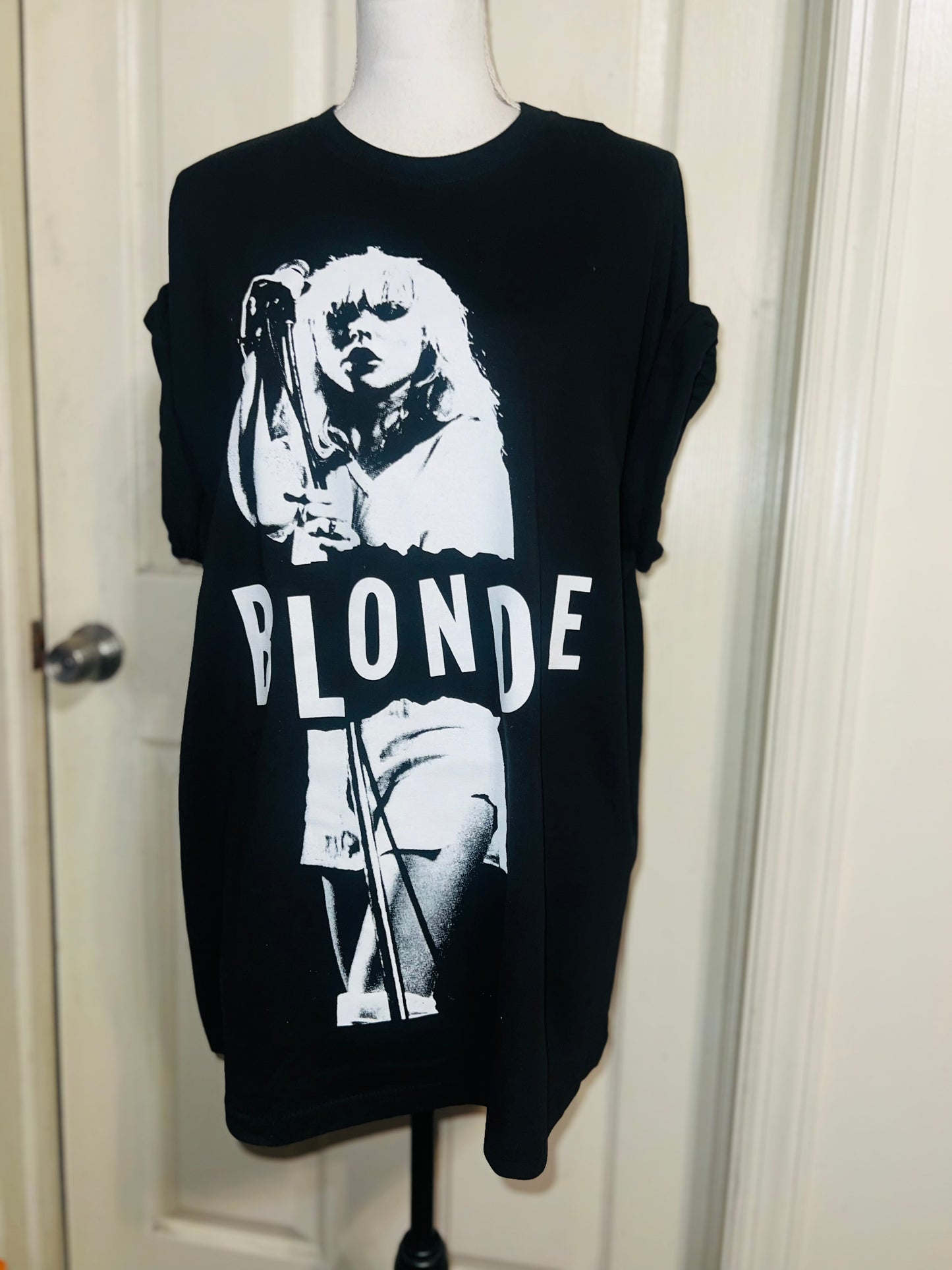 Blondie Oversized Distressed Tee