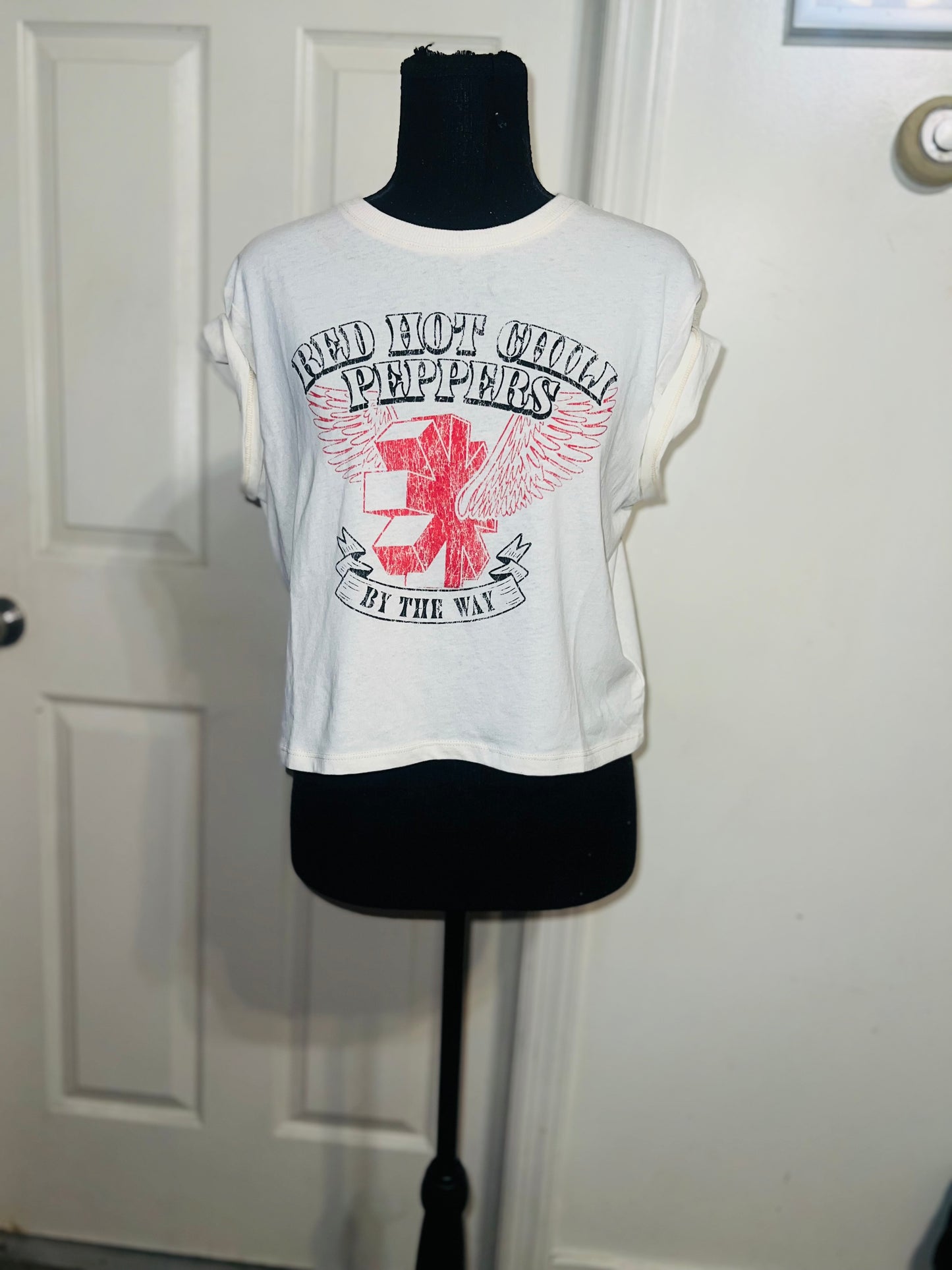 Red Hot Chili Peppers Distressed Baby Tee