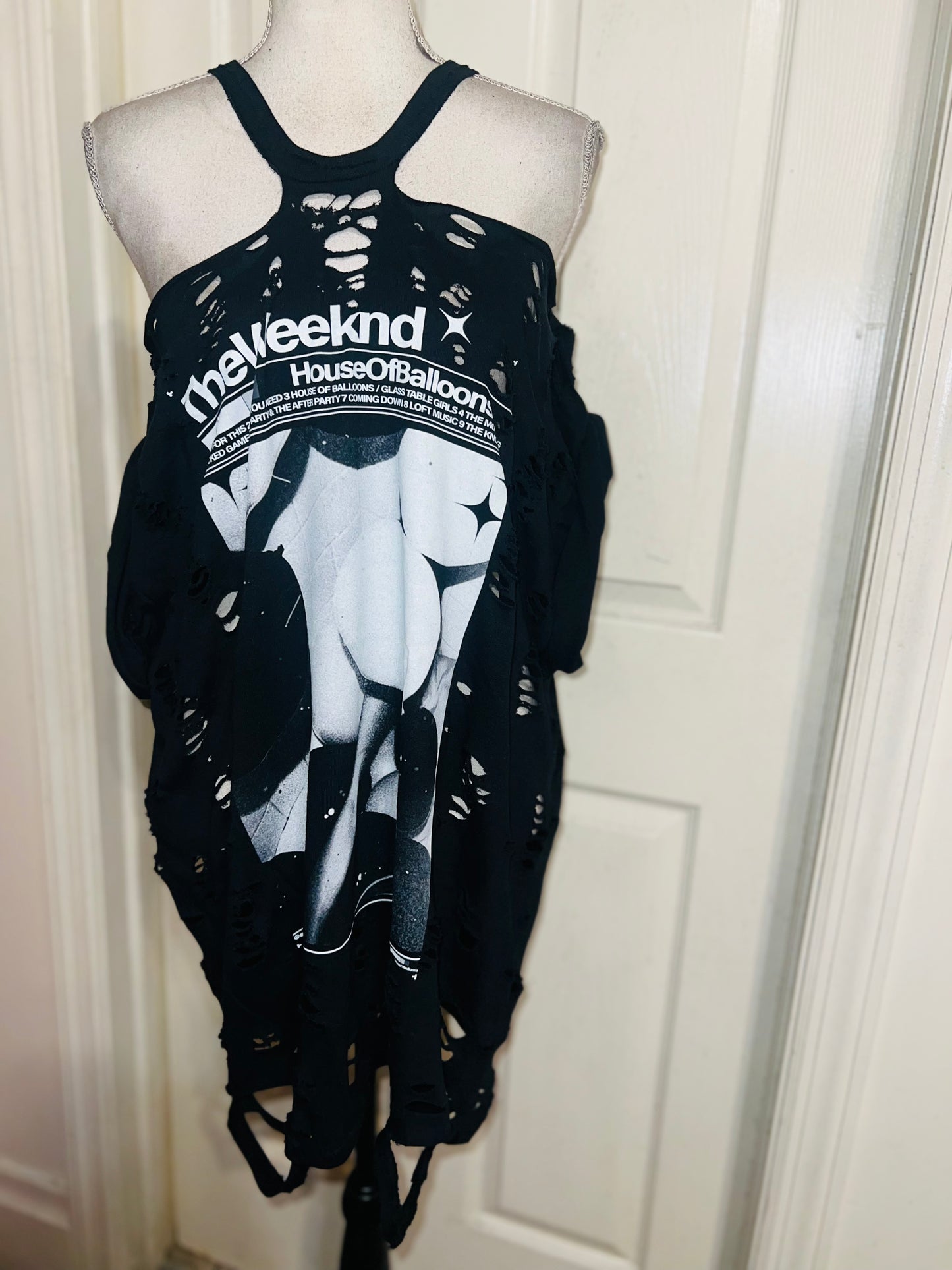 The Weeknd HOB Oversized Distressed Tee