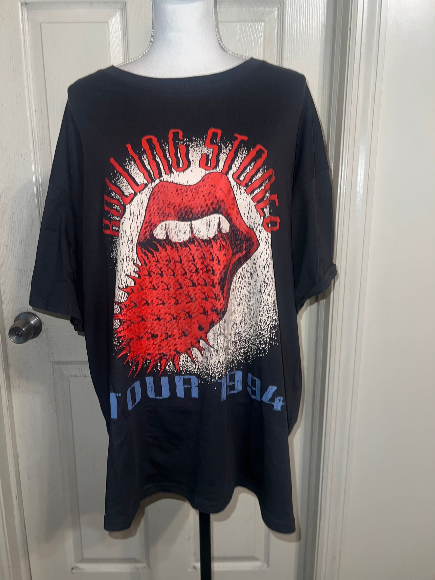 Rolling Stones Oversized Distressed Tee