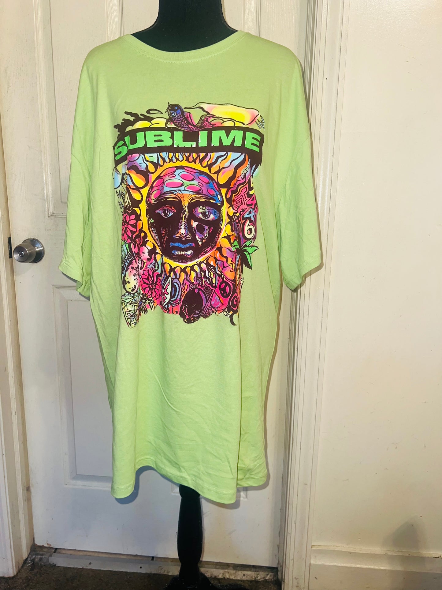 Sublime Oversized Distressed Tee
