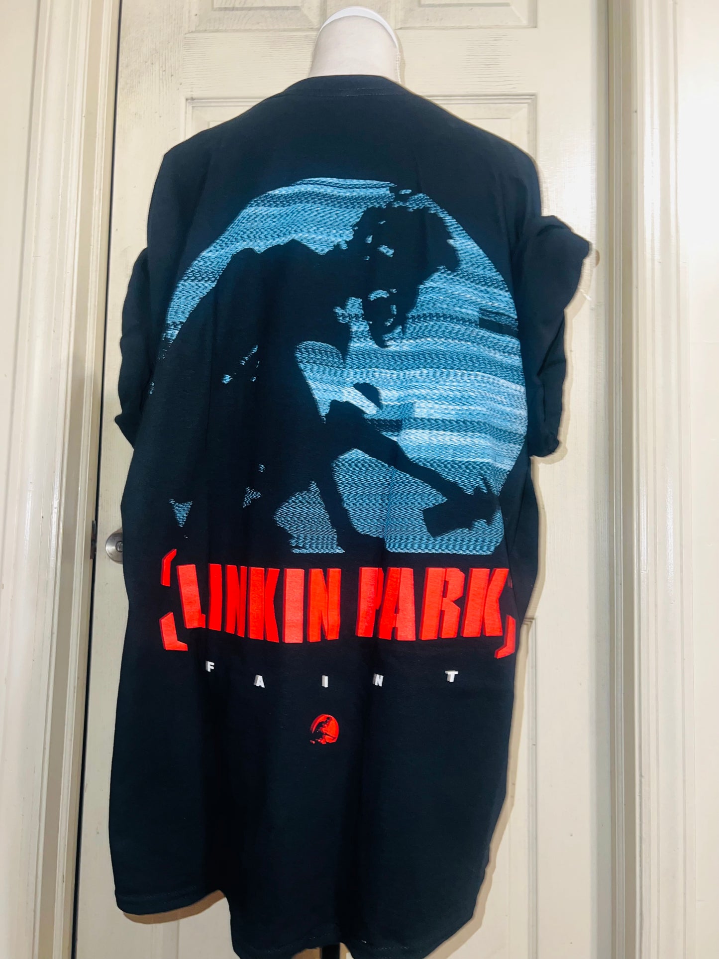 Linkin Park Double Sided Oversized Distressed Tee