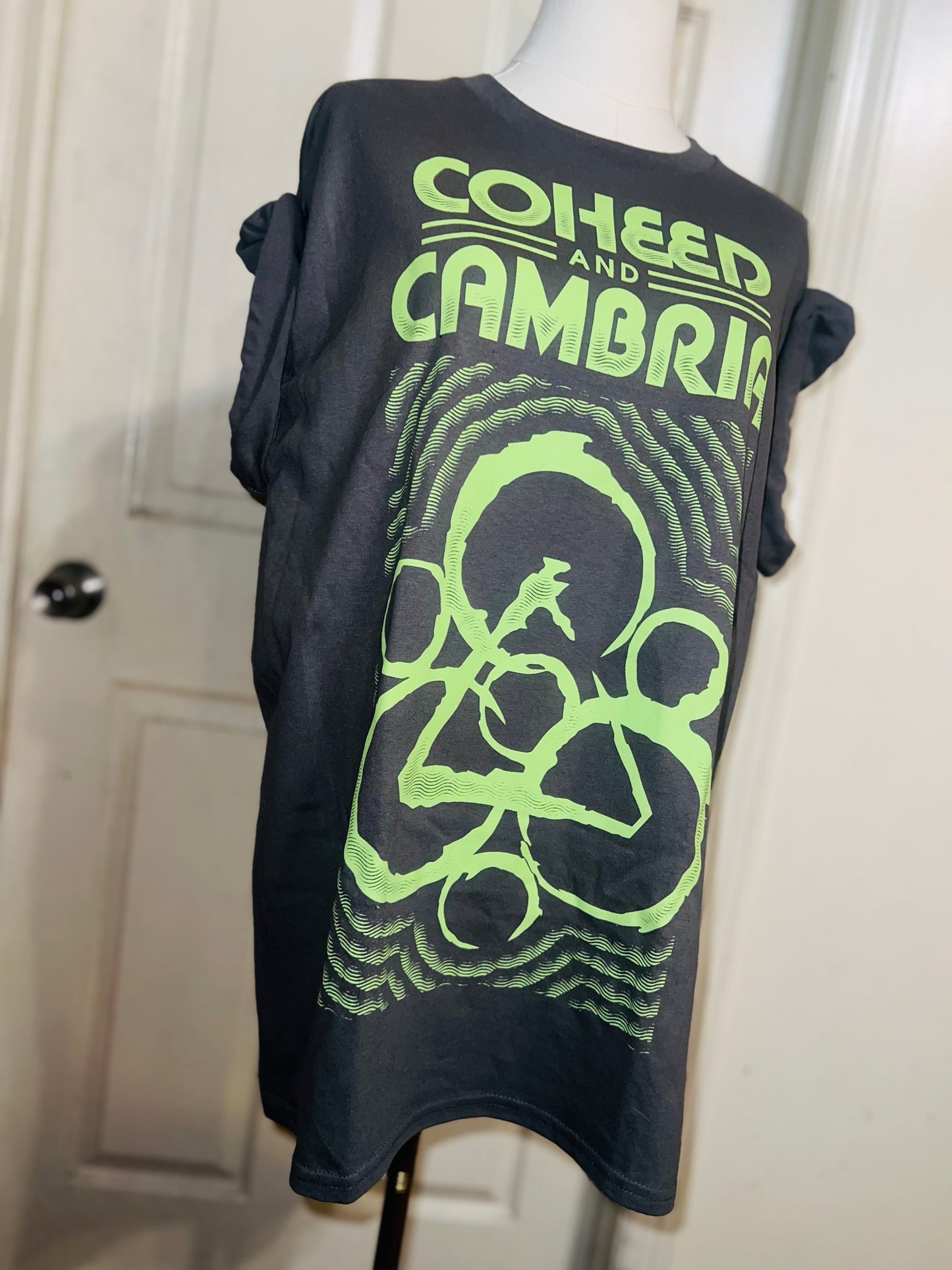 Coheed & Cambria Oversized Distressed Tee