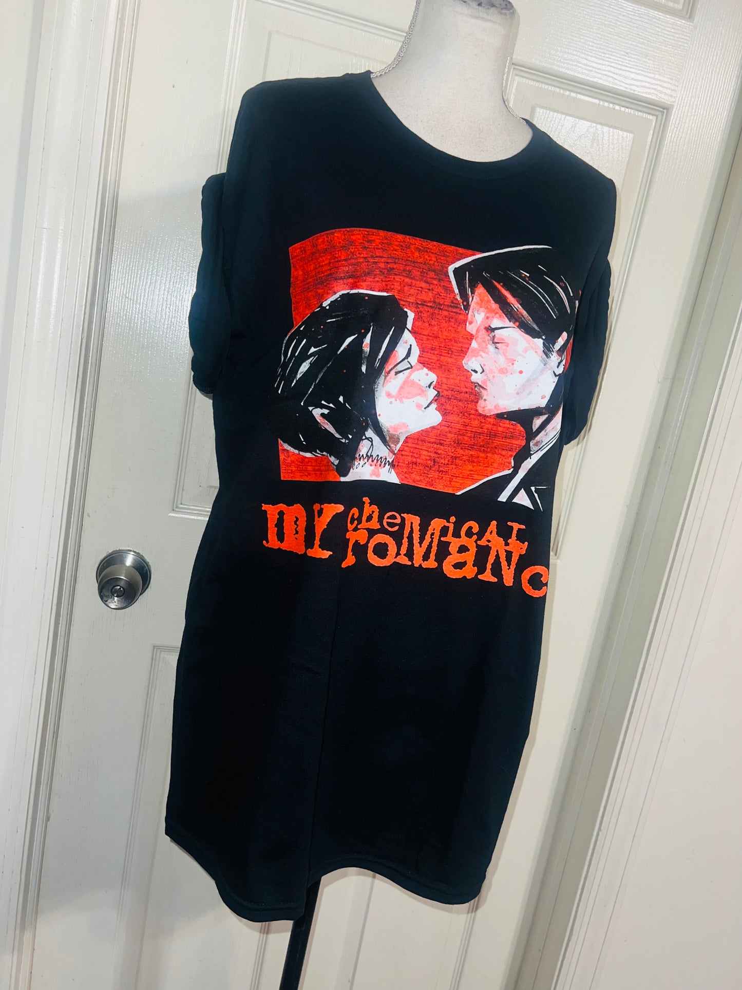 My Chemical Romance Oversized Distressed Tee