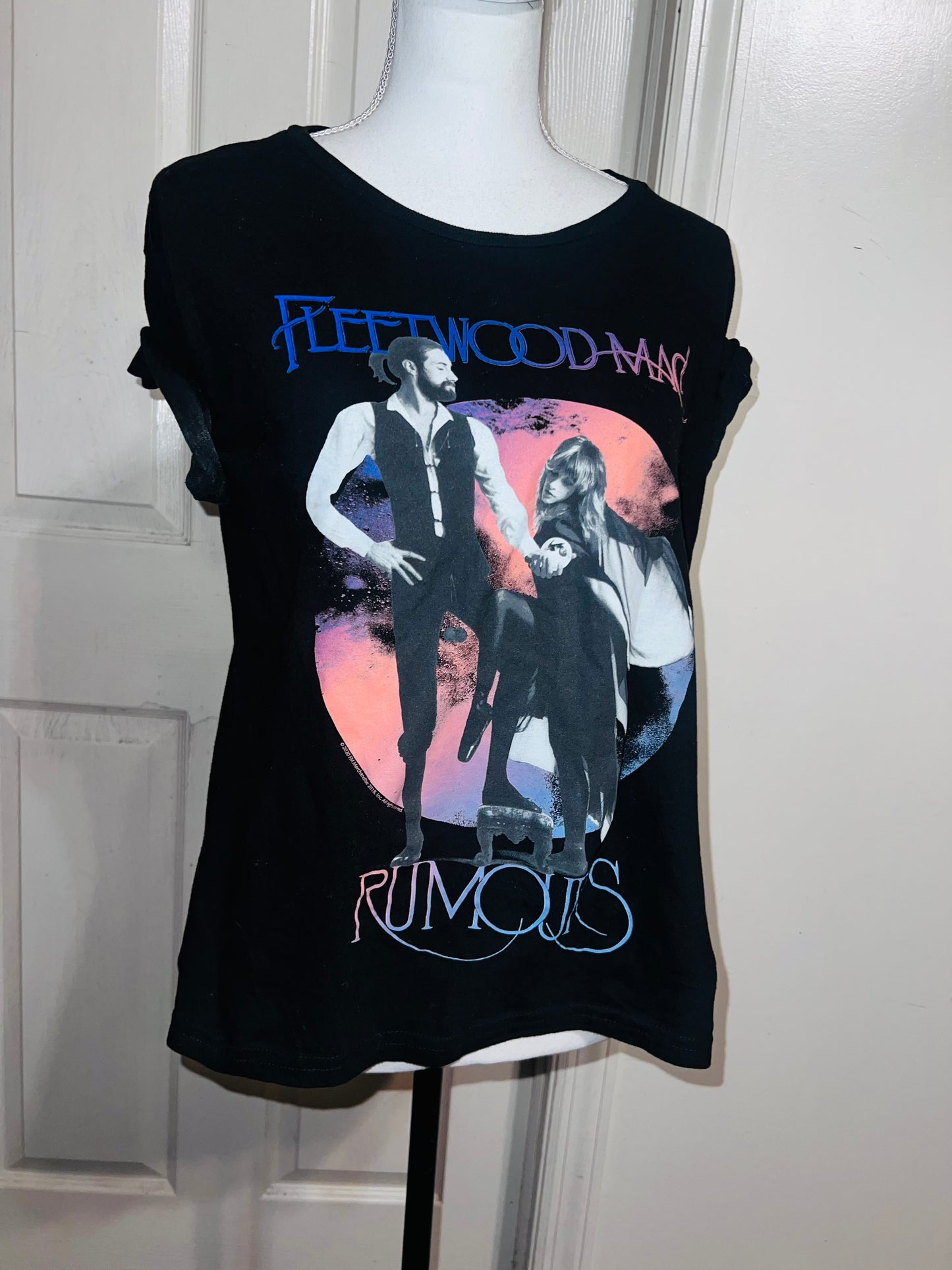 Fleetwood Mac Oversized Distressed Tee