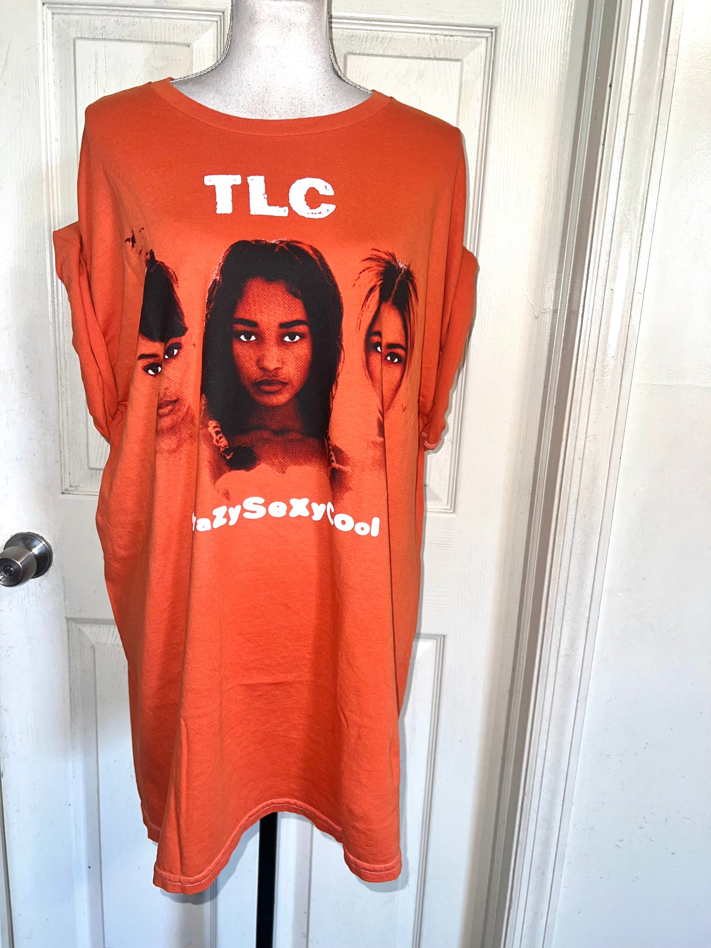 TLC Oversized Distressed Tee