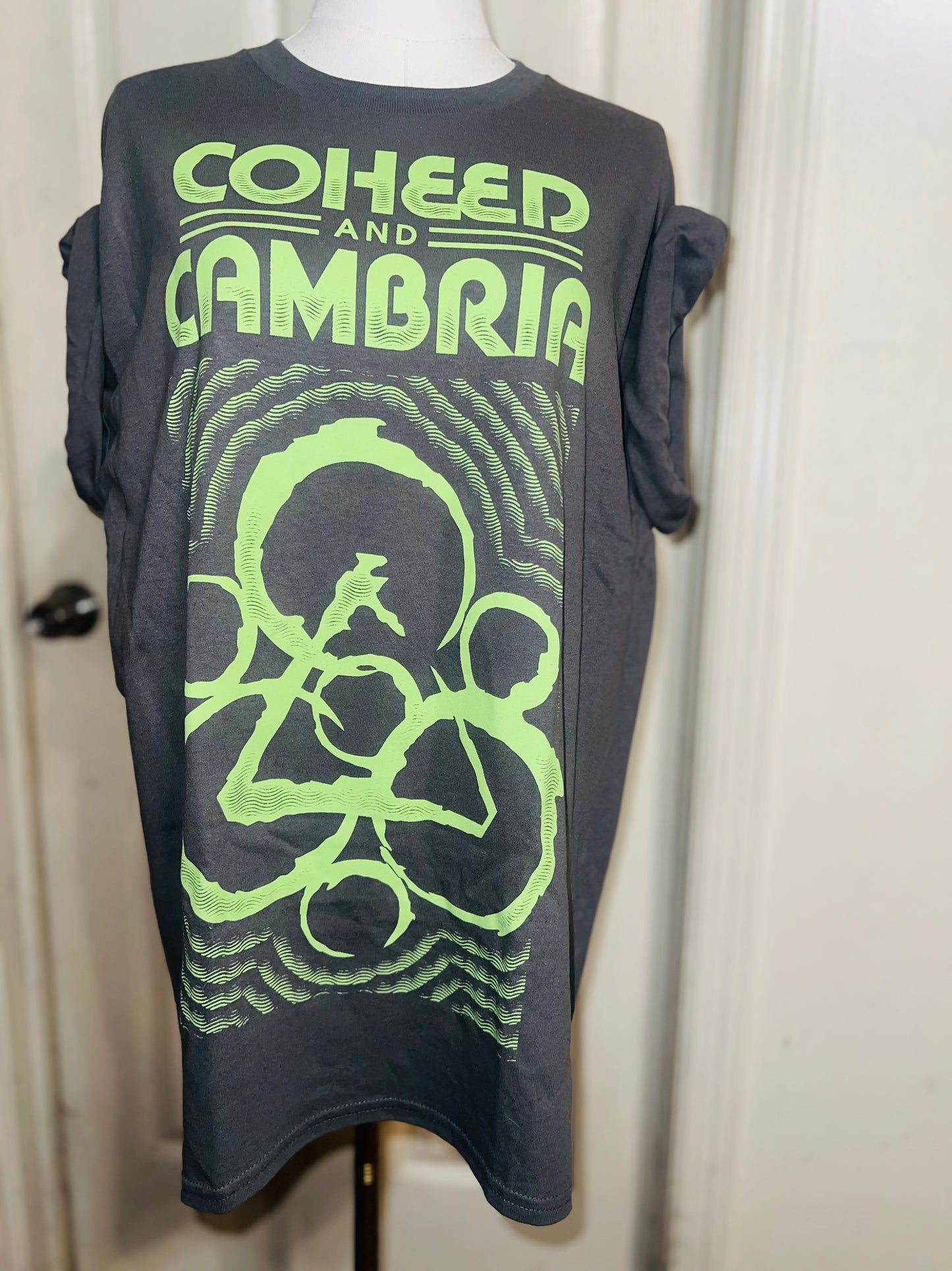 Coheed & Cambria Oversized Distressed Tee