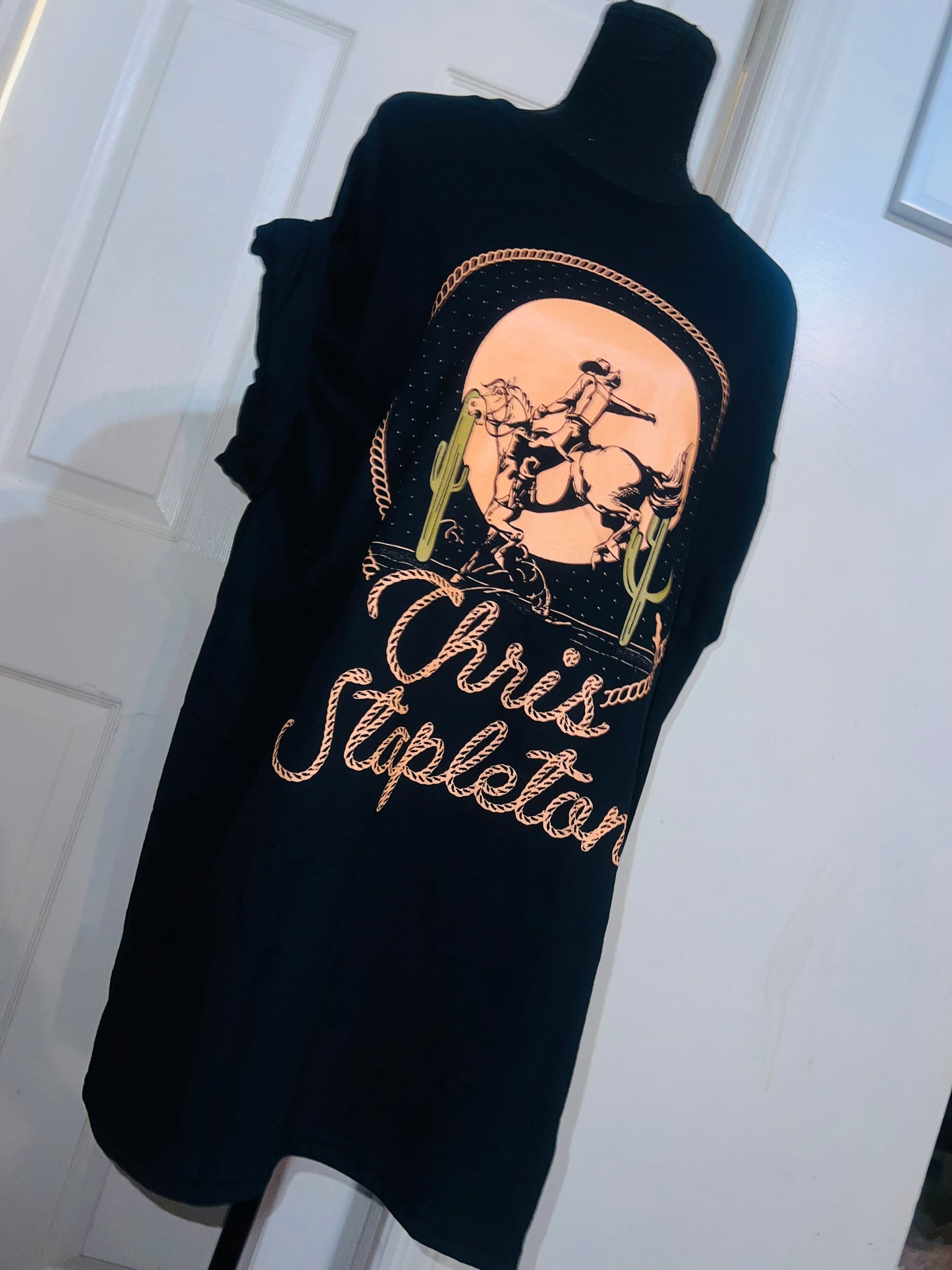 Chris Stapleton Oversized Distressed Tee