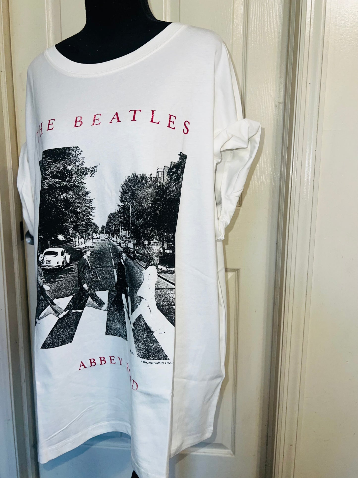 The Beatles Oversized Distressed Tee