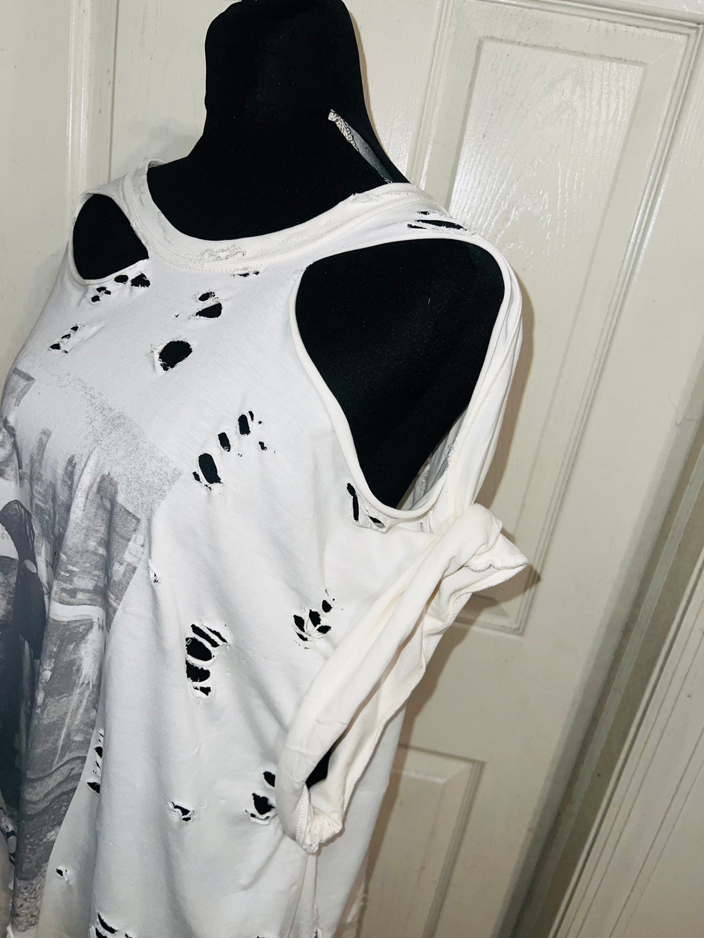Blondie Oversized Distressed Tee (AS IS)