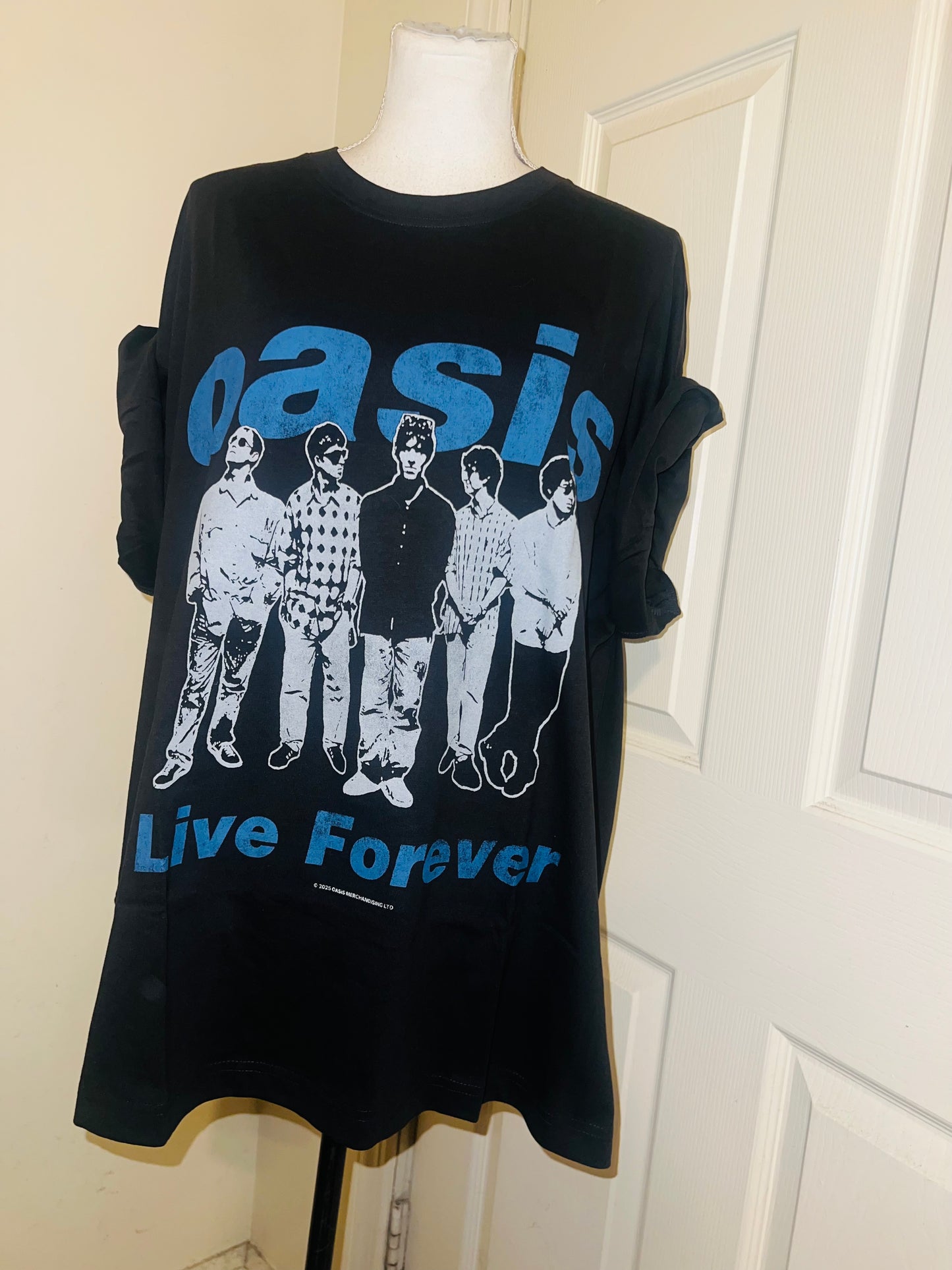 Oasis Oversized Distressed Tee