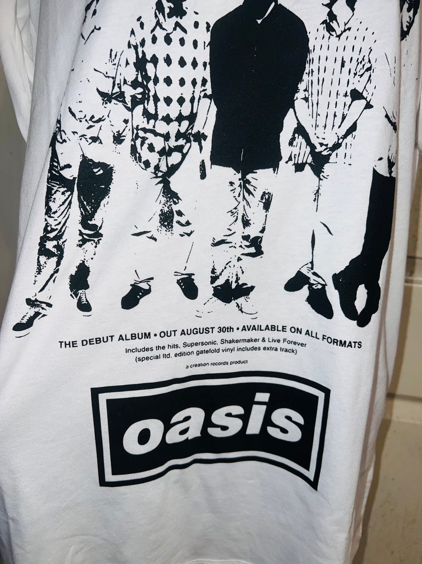 Oasis Oversized Distressed Tee