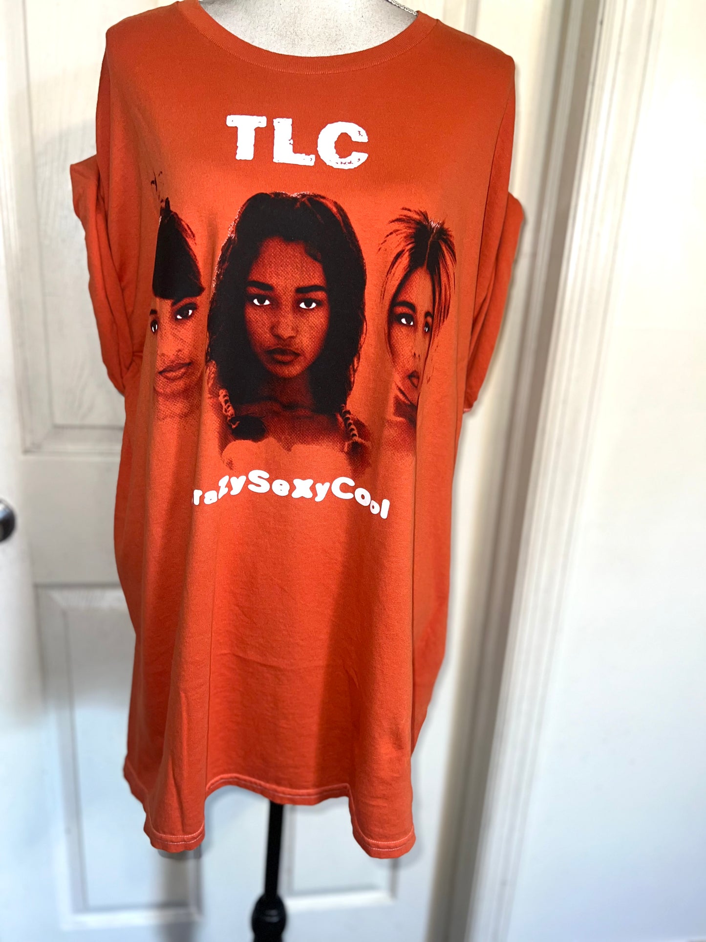 TLC Oversized Distressed Tee