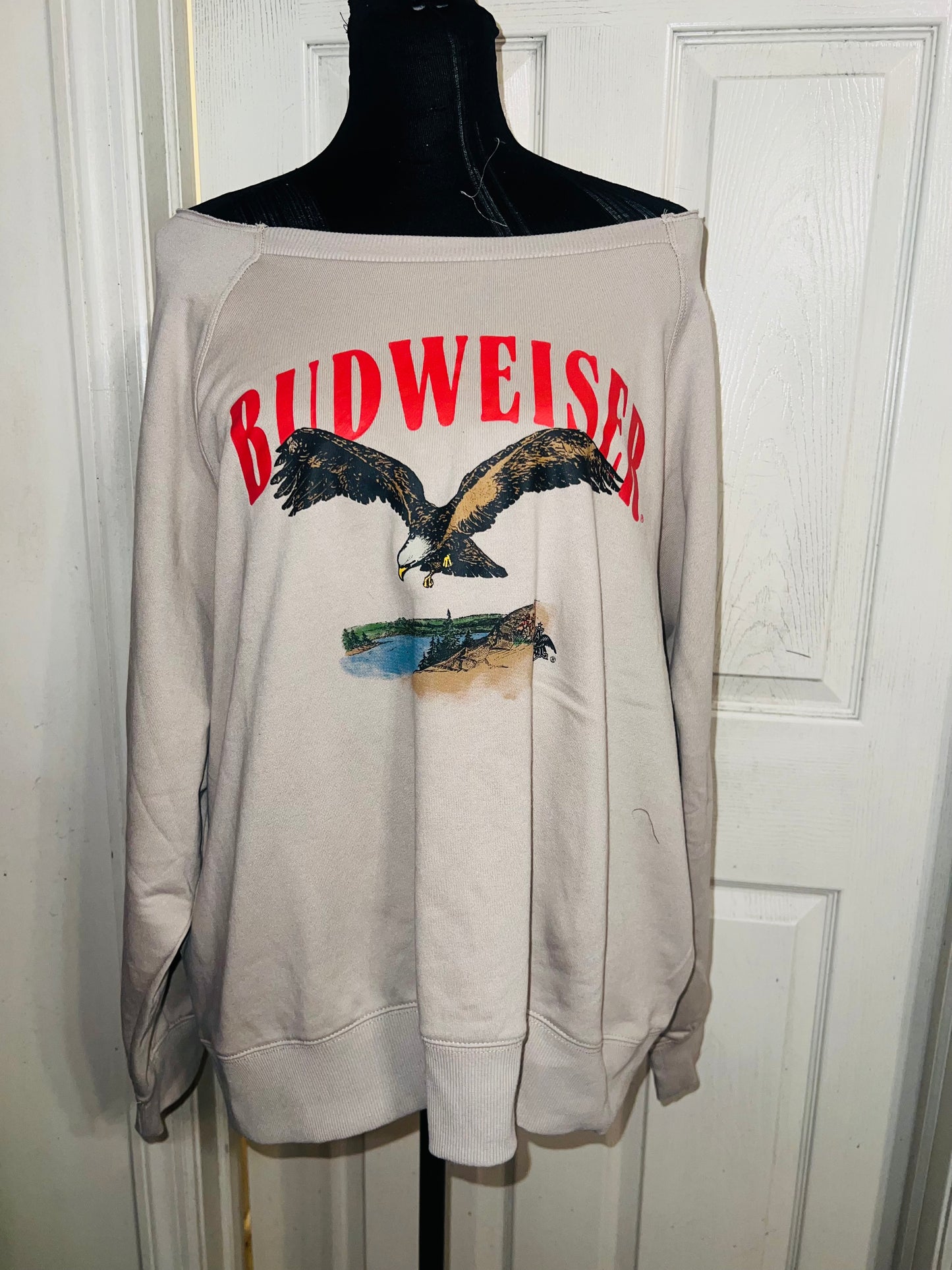 Budweiser OFTS Oversized Distressed Tee