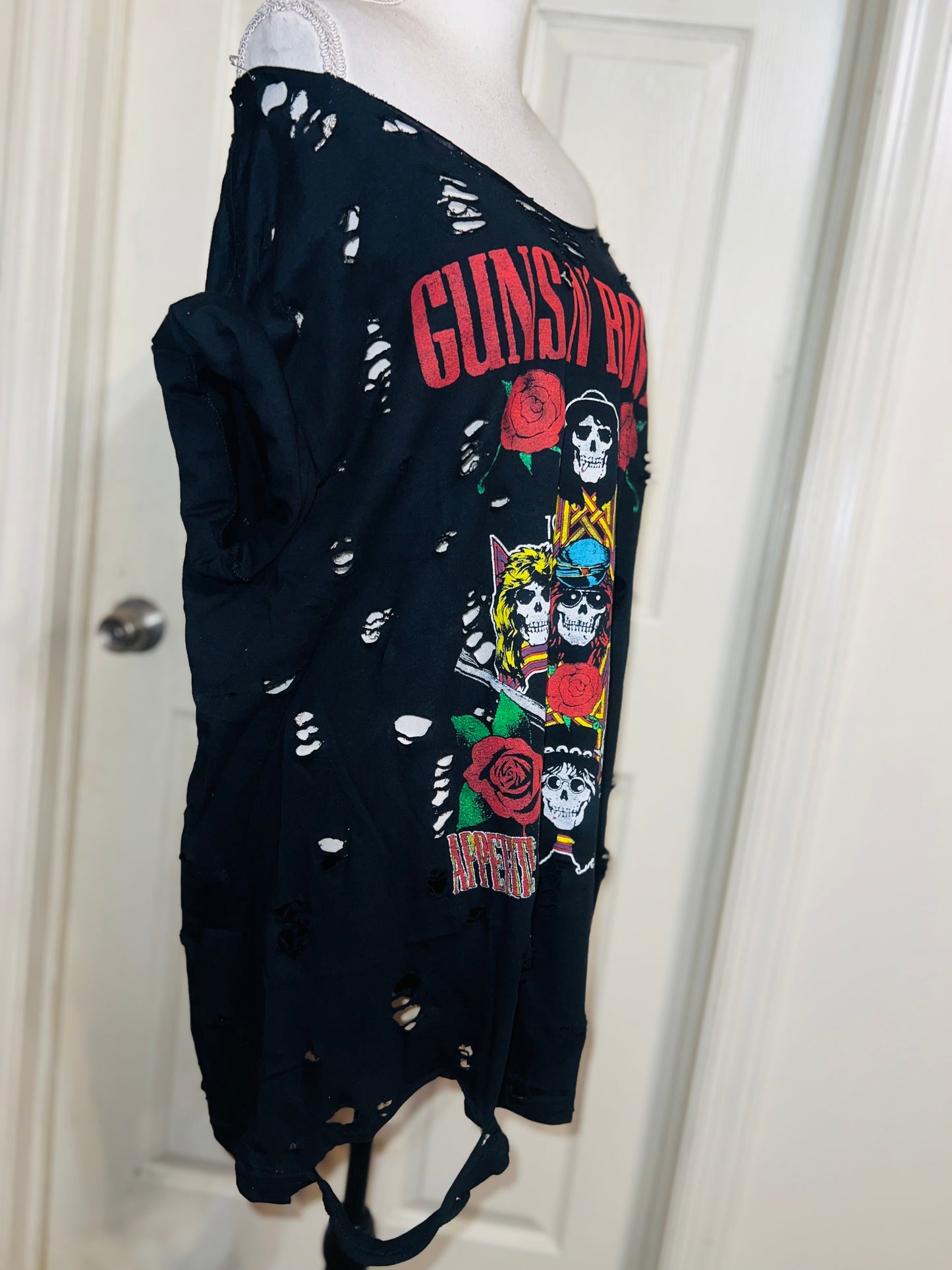 Guns N’ Roses Oversized Distressed Tee