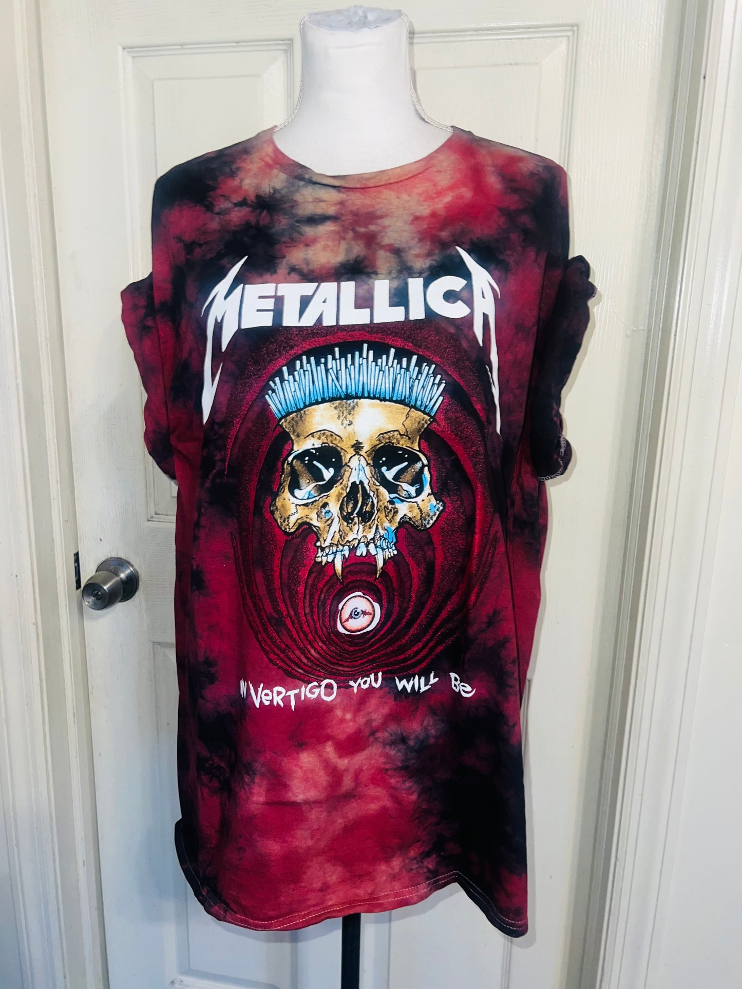 Metallica Oversized Distressed Tee