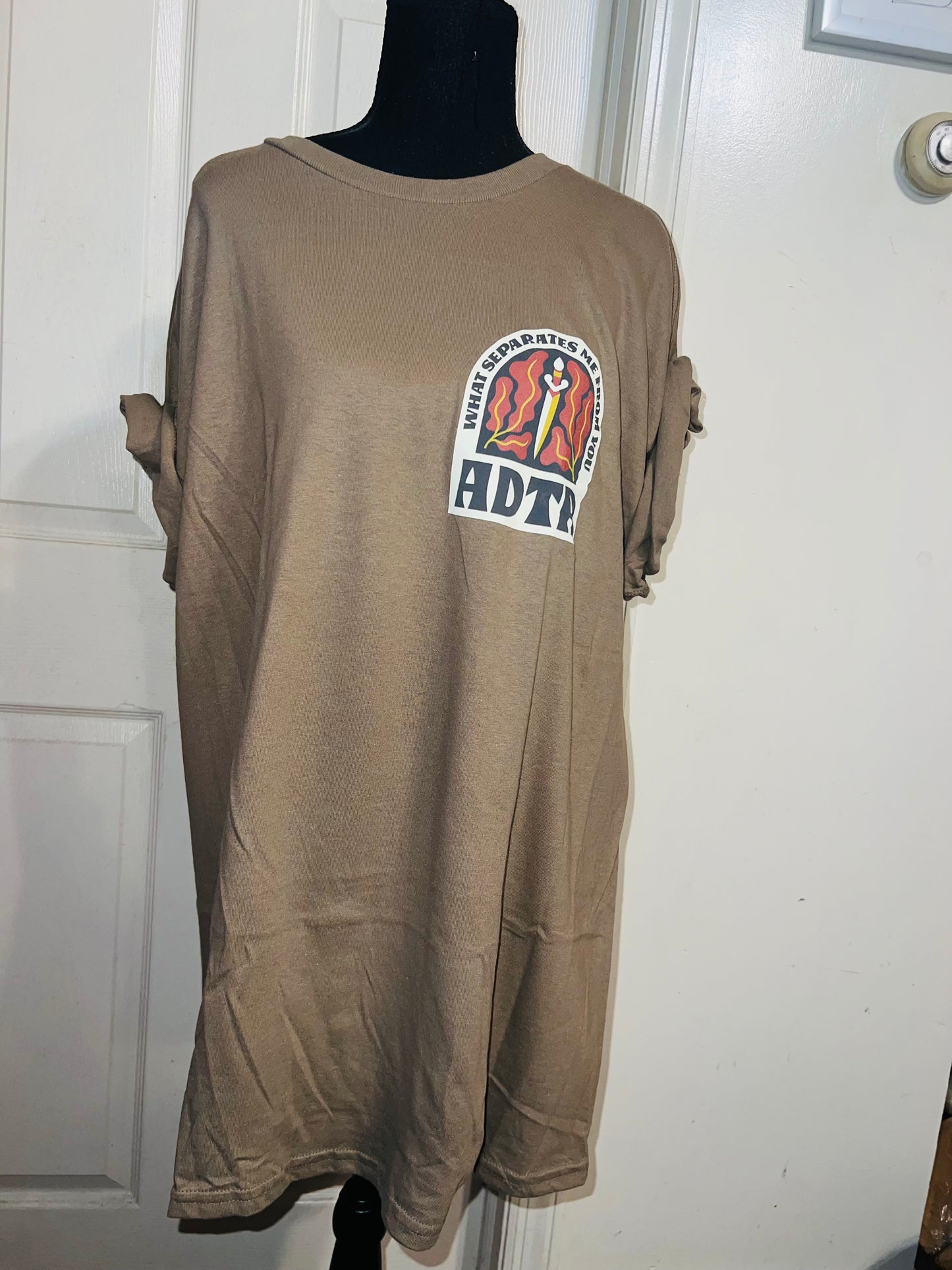 A Day to Remember Double Sided Oversized Tee