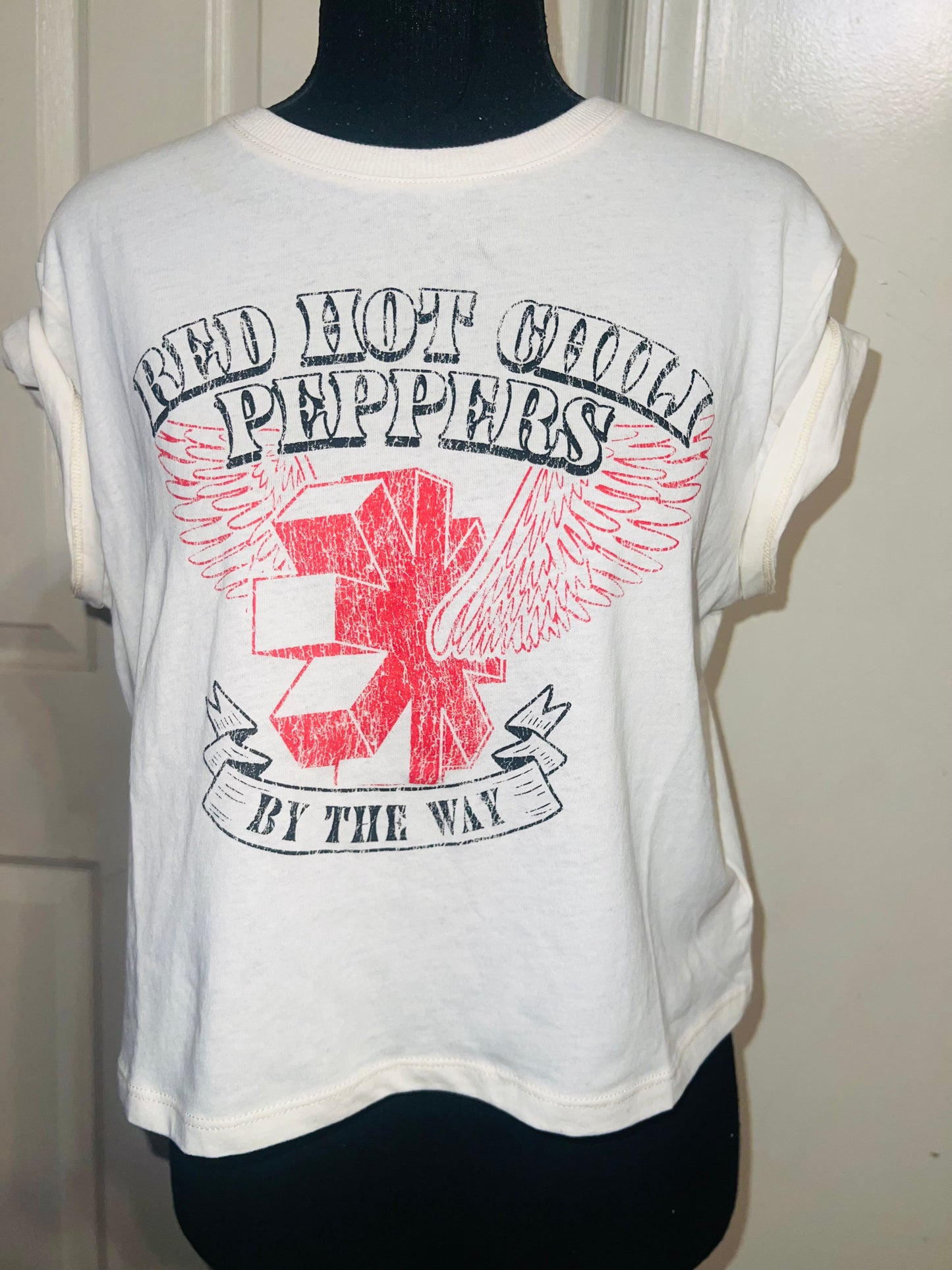 Red Hot Chili Peppers Distressed Baby Tee