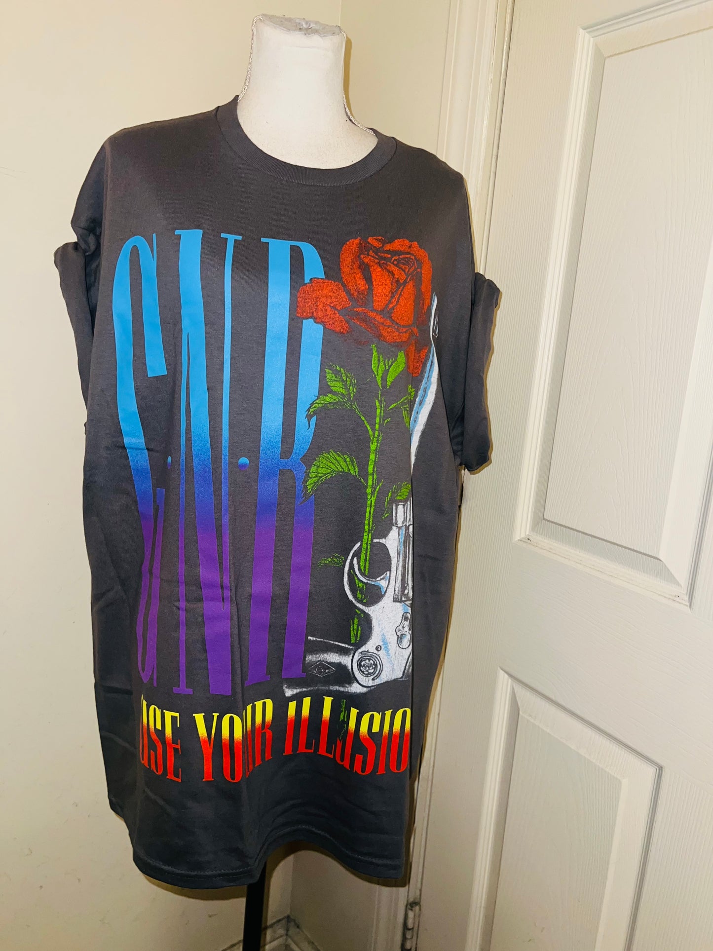 Guns N’ Roses Oversized Distressed Tee