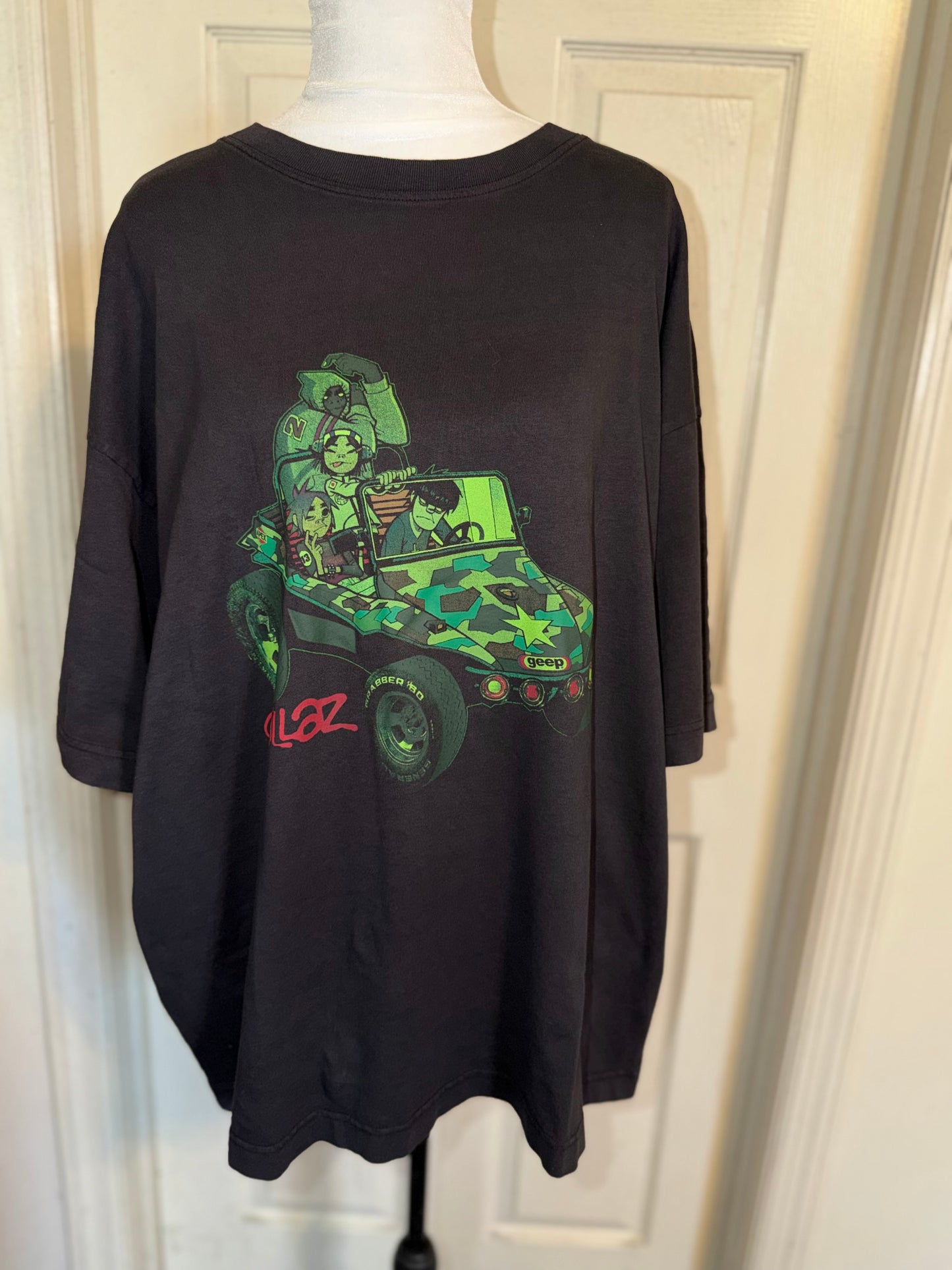 Gorillaz Oversized Distressed Tee