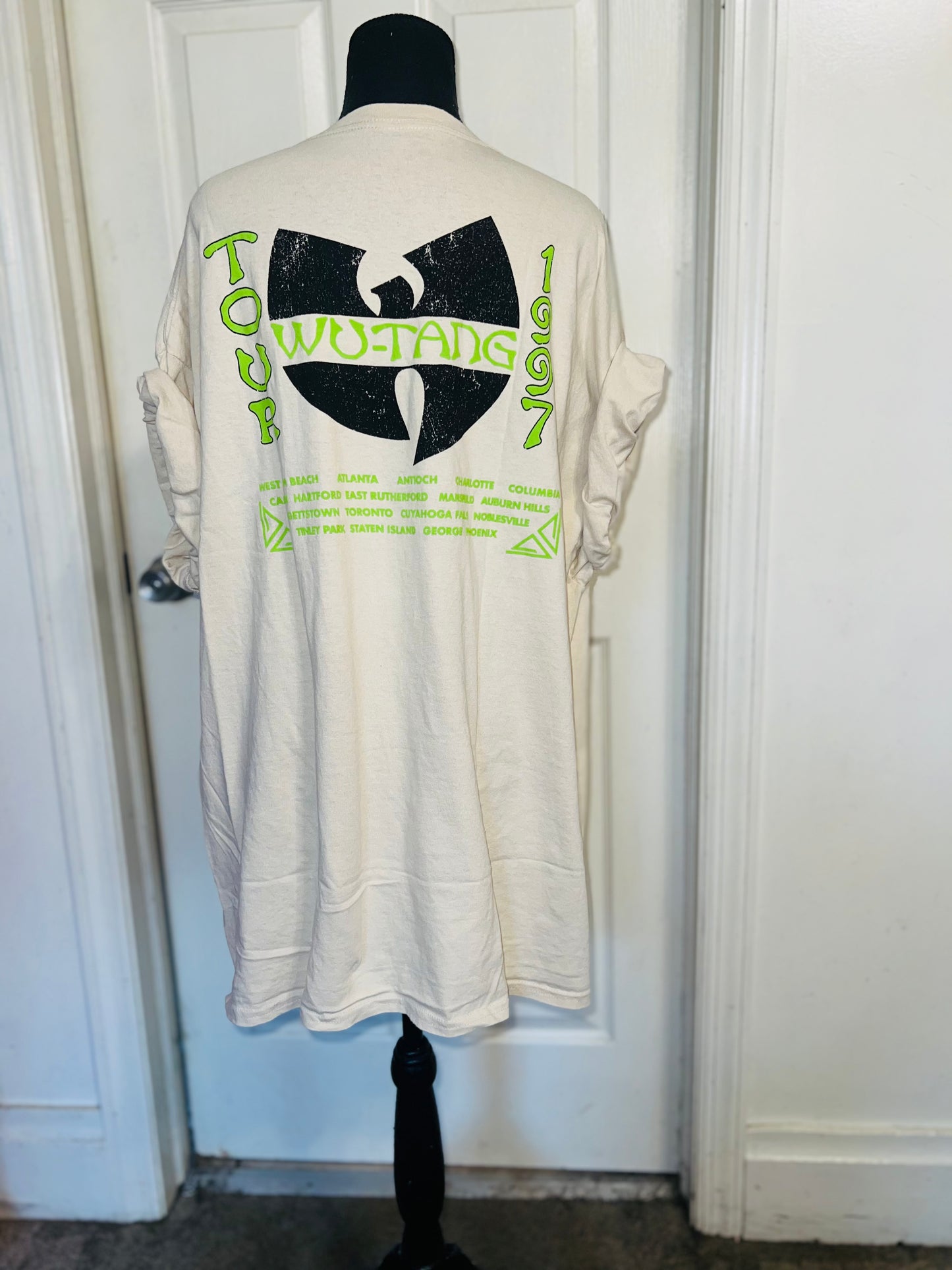 Wu-Tang Clan Double Sided Distressed Tee