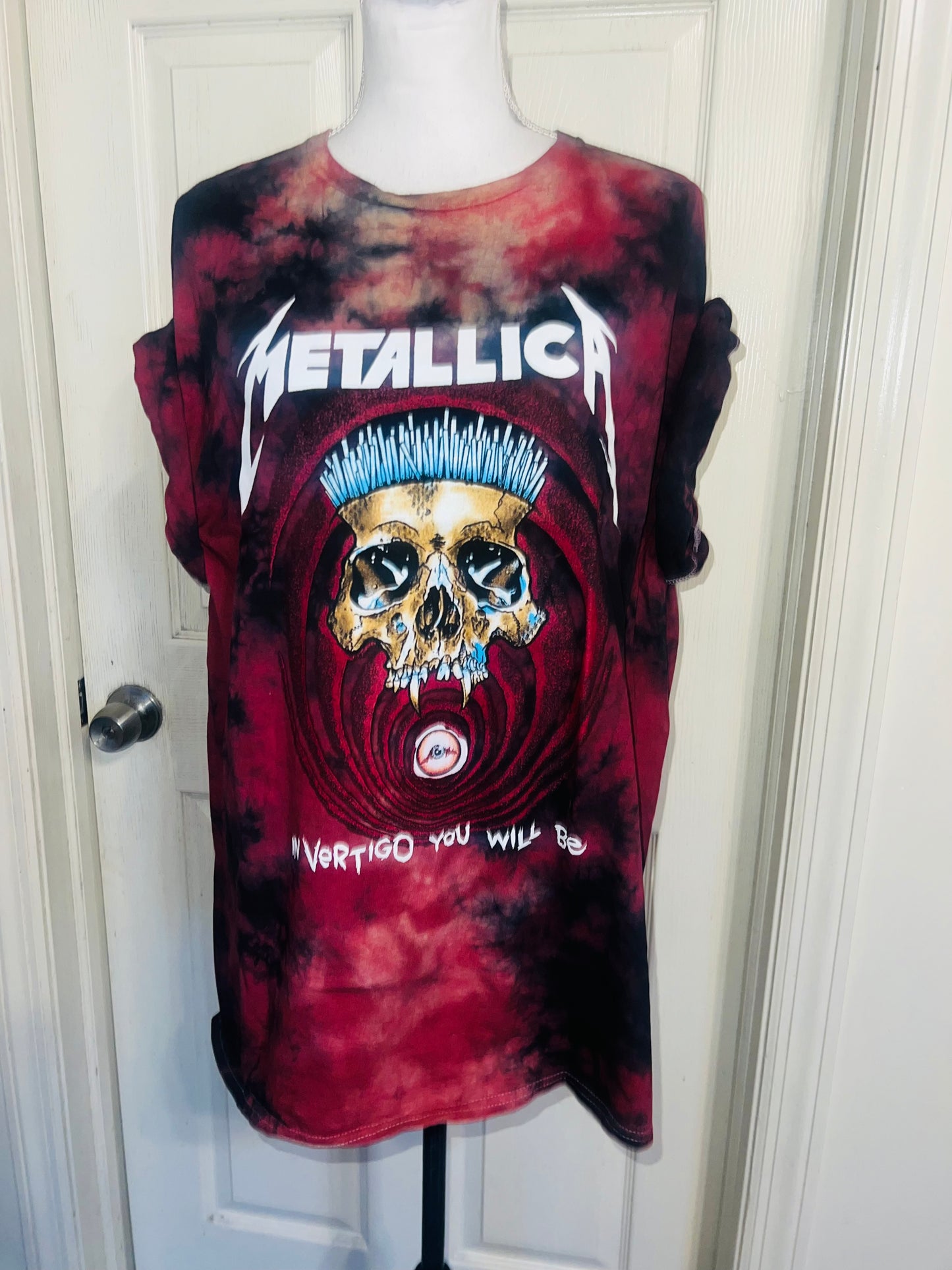 Metallica Oversized Distressed Tee