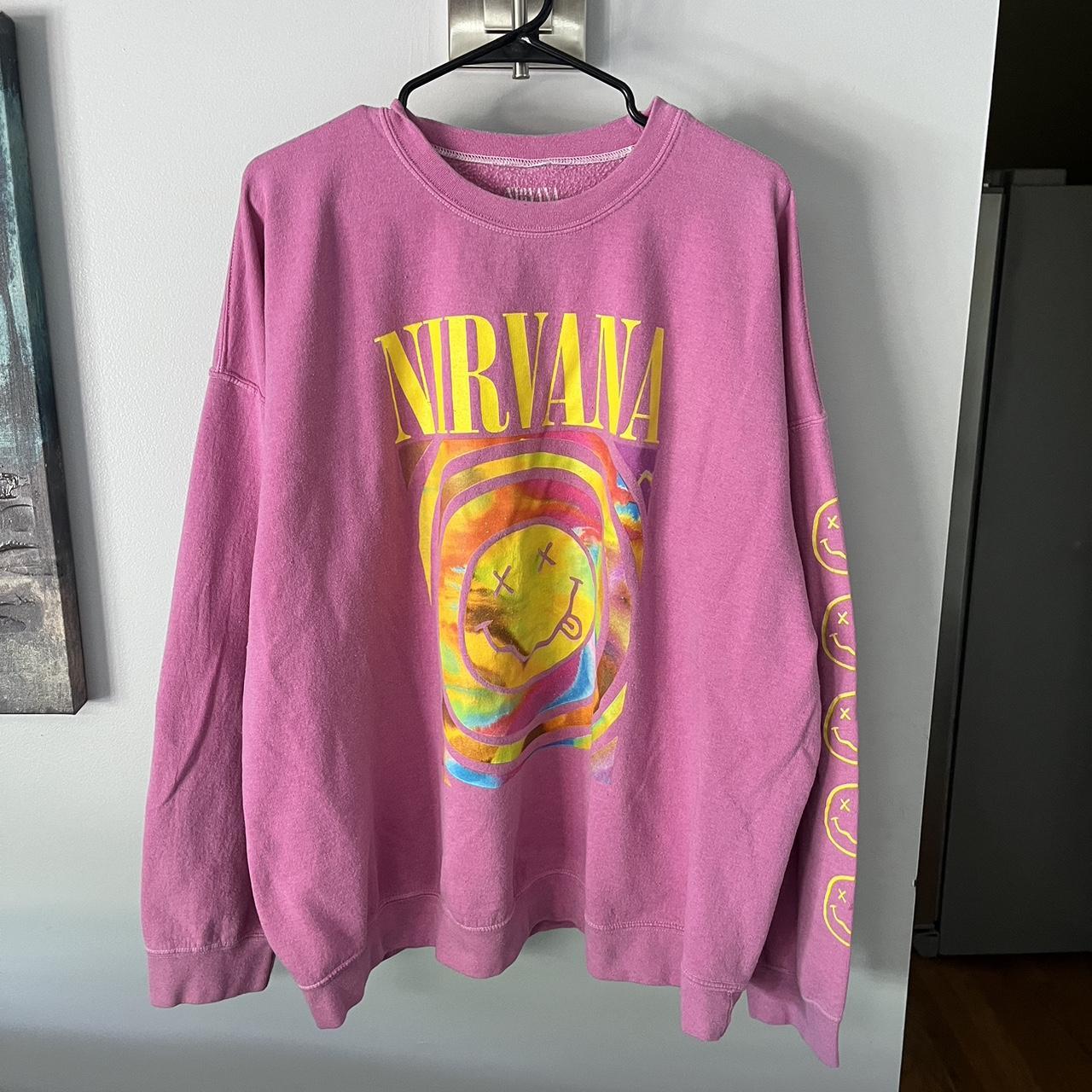 Nirvana Oversized Distressed Sweatshirt (Multi-Color Options)