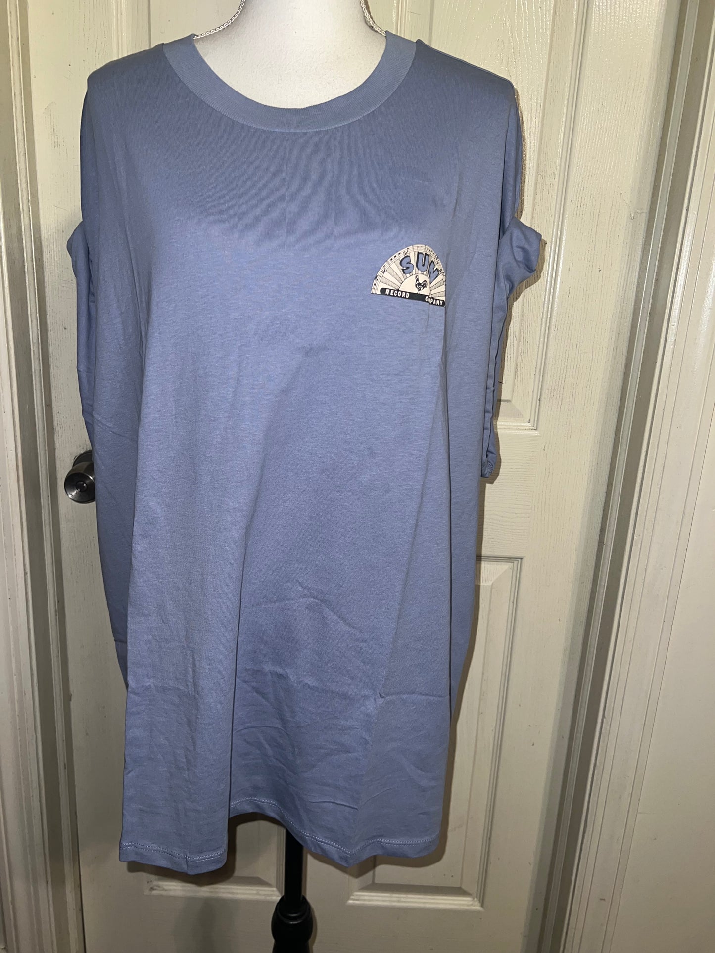 Elvis Double Sided Oversized Distressed Tee