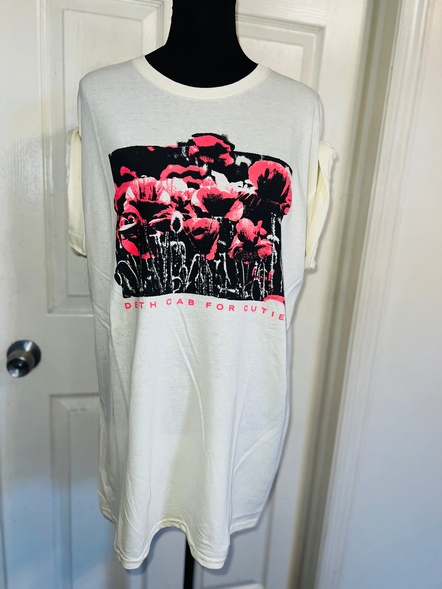 Death Cab for Cutie Oversized Distressed Tee