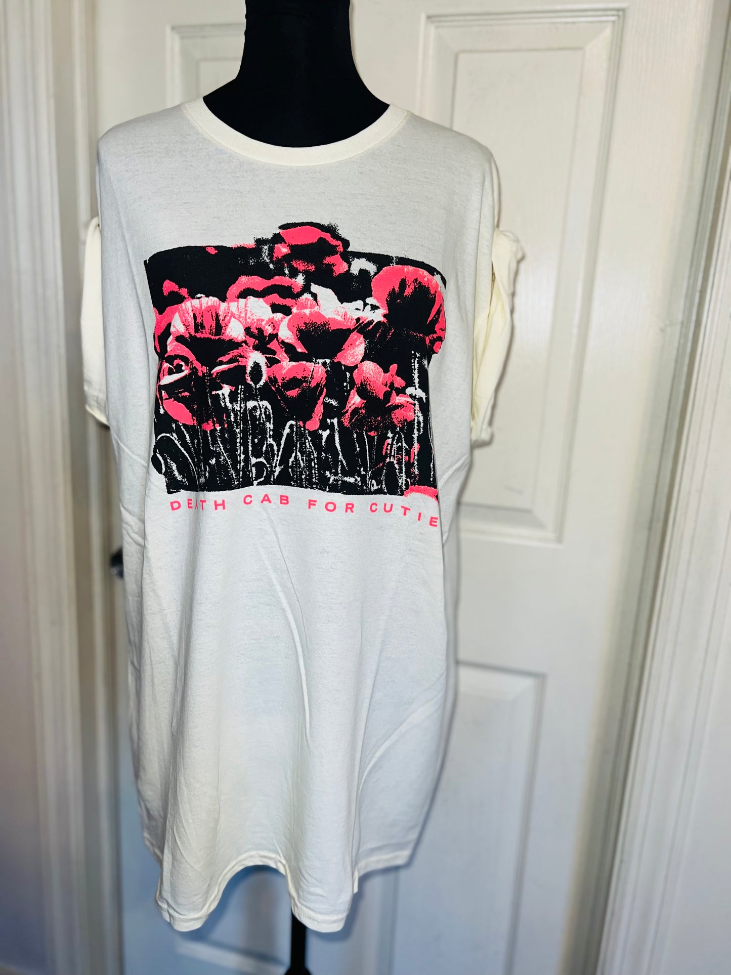 Death Cab for Cutie Oversized Distressed Tee