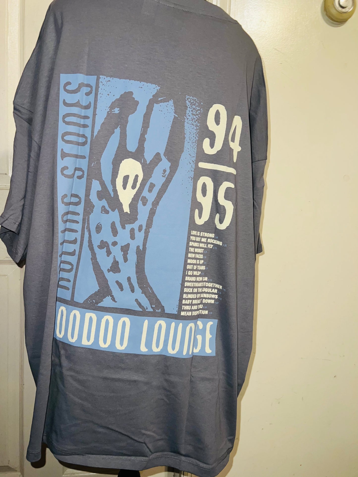 The Rolling Stones Double Sided Voodoo Distressed Tee