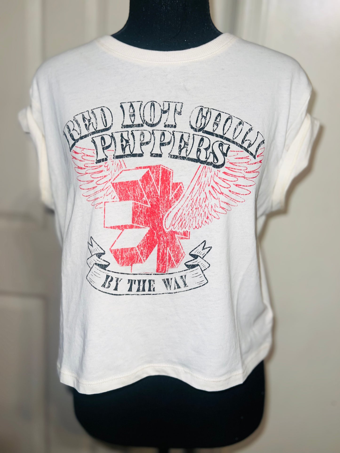 Red Hot Chili Peppers Distressed Baby Tee