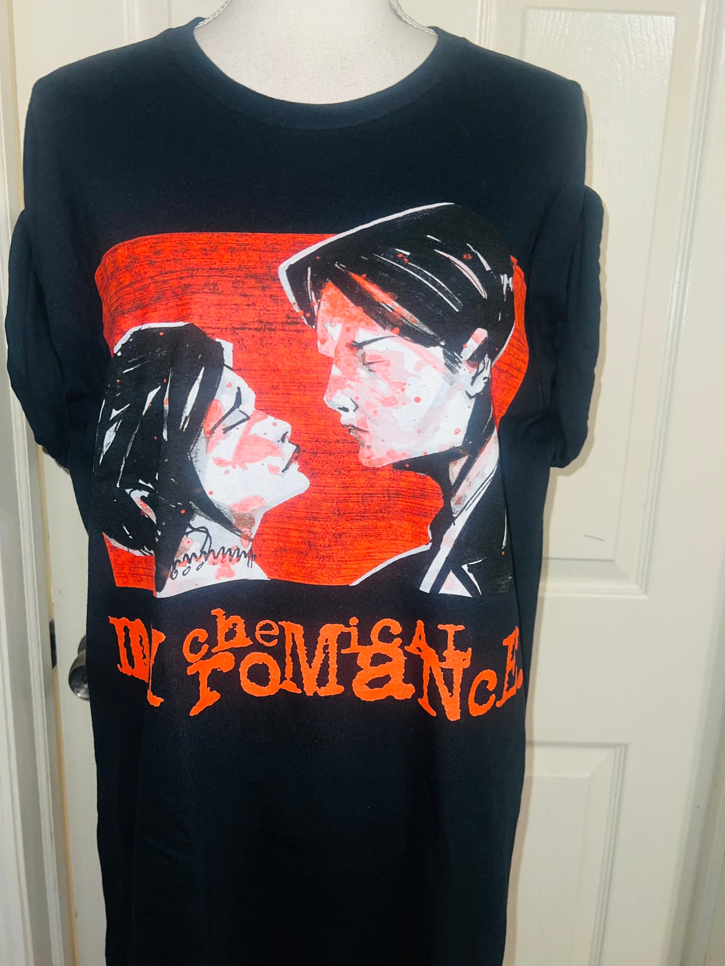 My Chemical Romance Oversized Distressed Tee