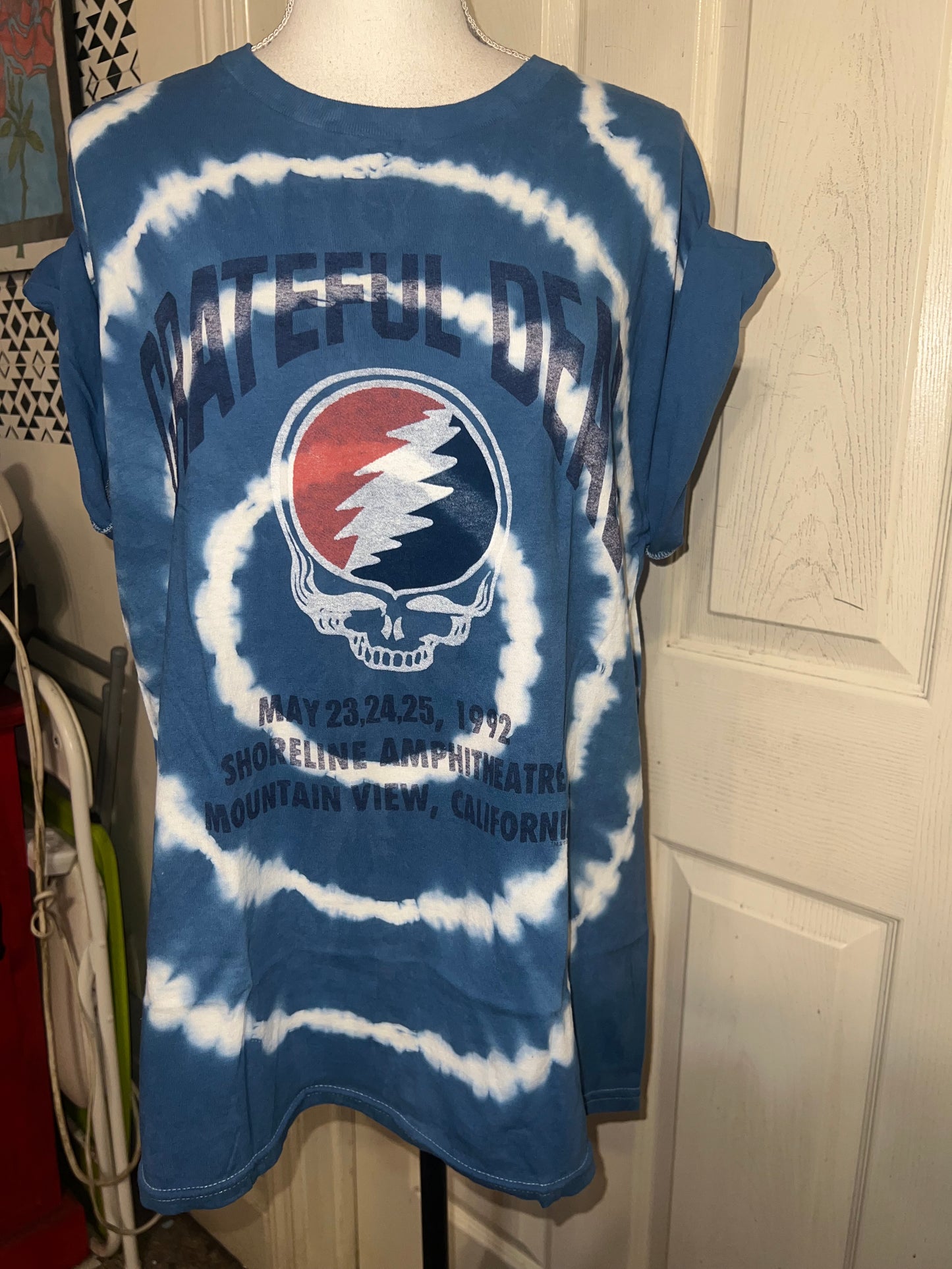 Grateful Dead Oversized Distressed Tee