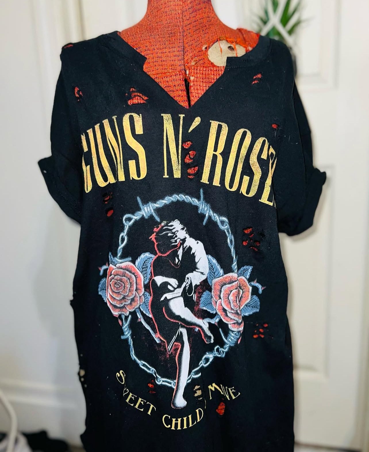 Guns n’ Roses Oversized Distressed Tee