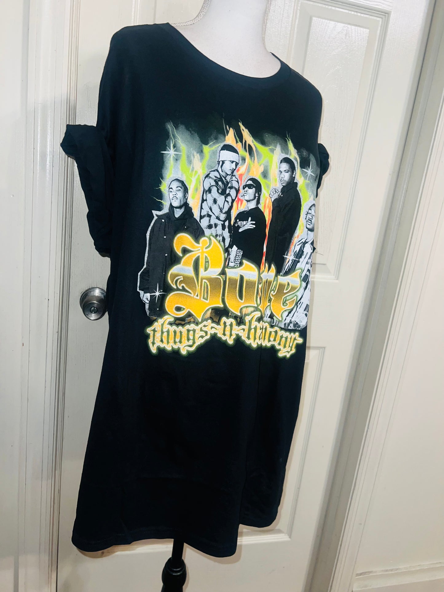 Bone Thugs n Harmony Oversized Distressed Tee