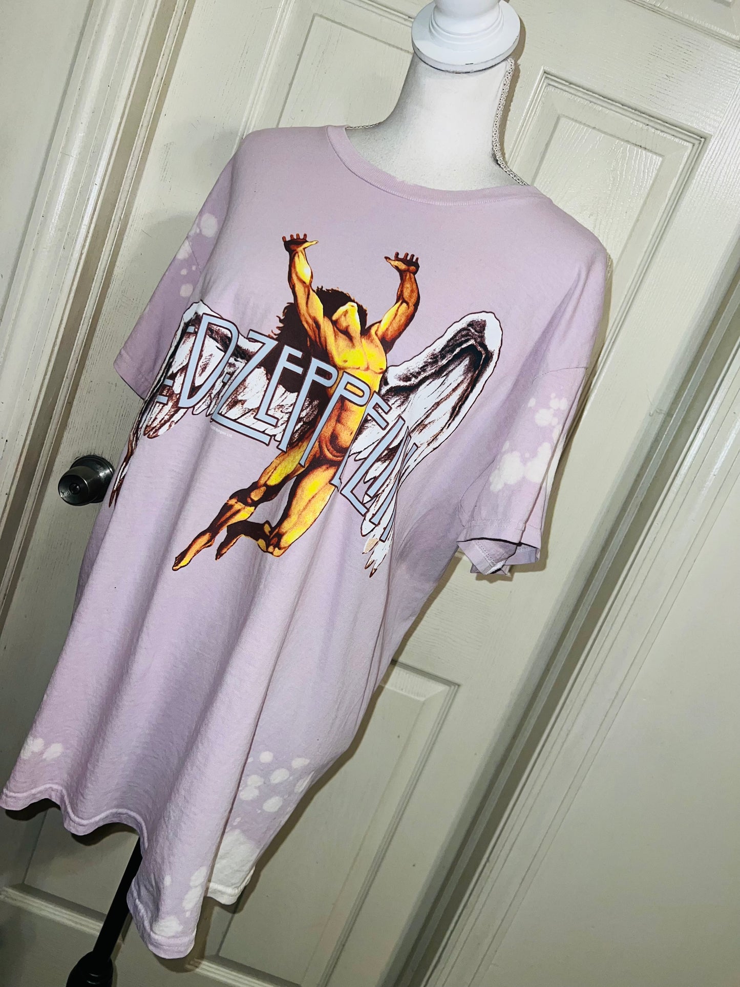 Led Zeppelin Oversized Distressed T-Shirt