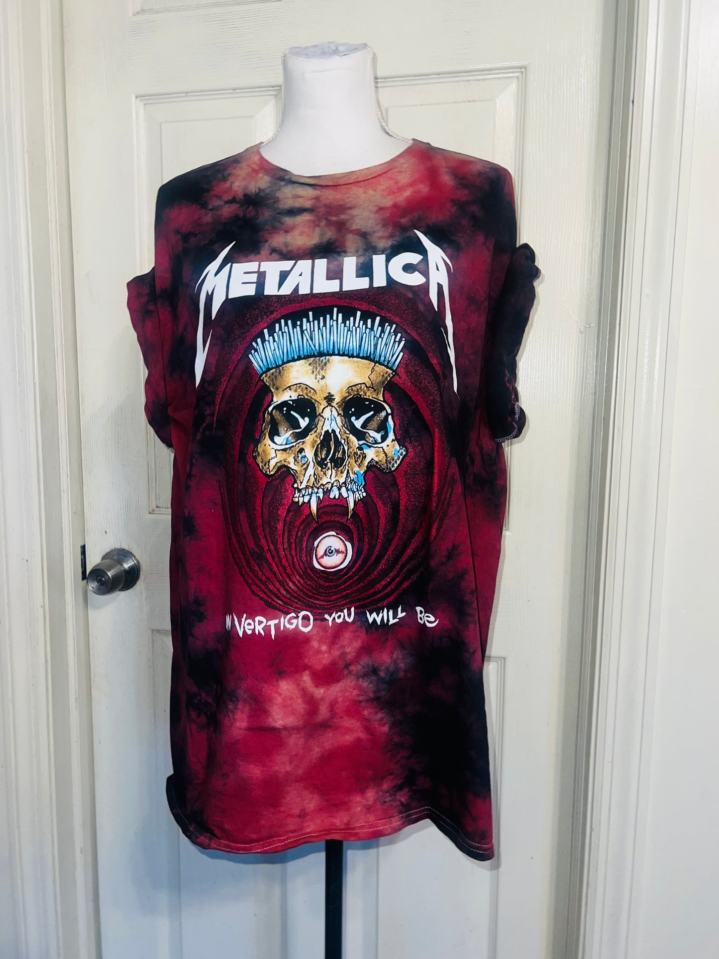 Metallica Oversized Distressed Tee