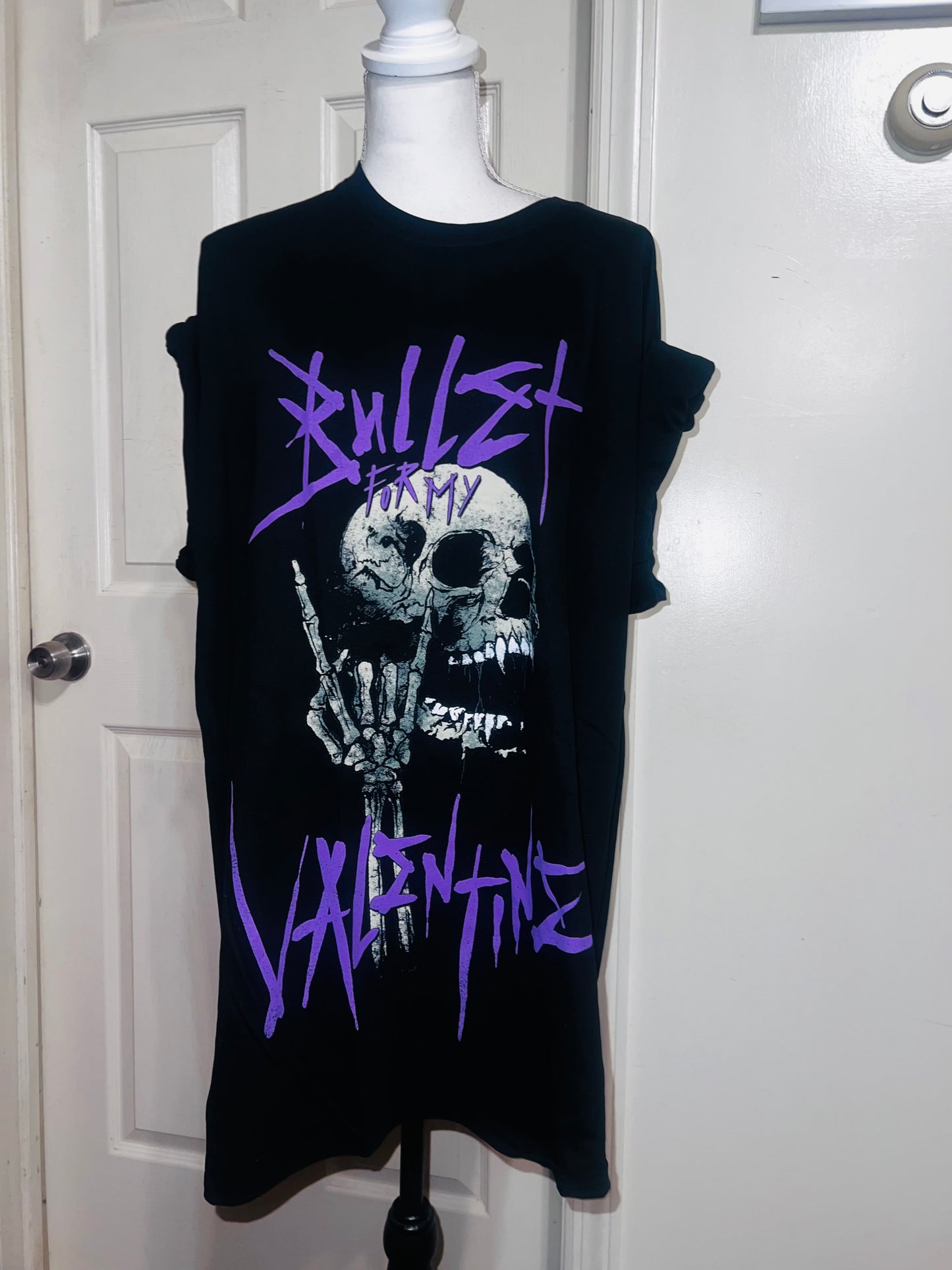 Bullet for my Valentine Oversized Distressed Tee
