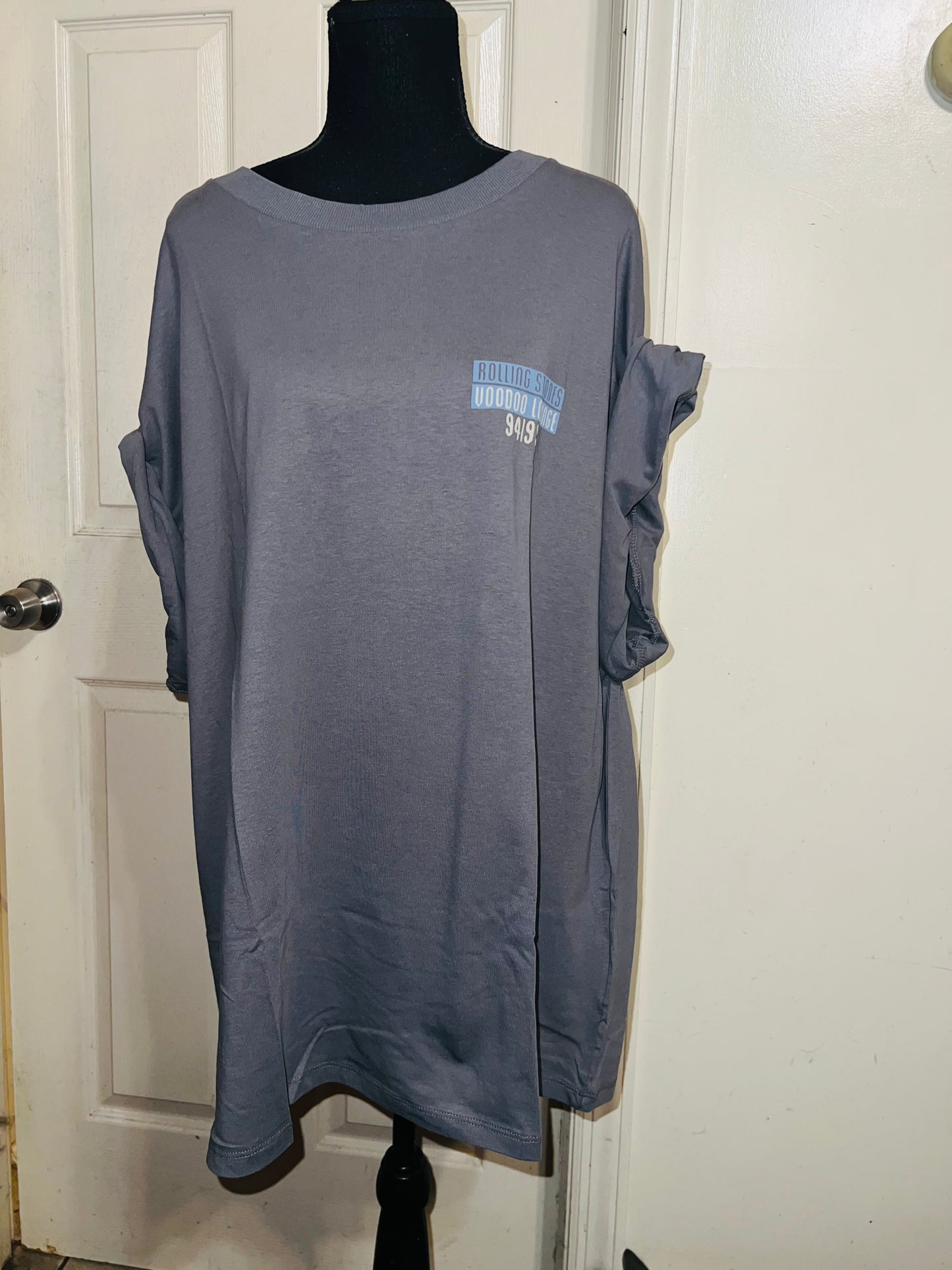 The Rolling Stones Double Sided Voodoo Distressed Tee