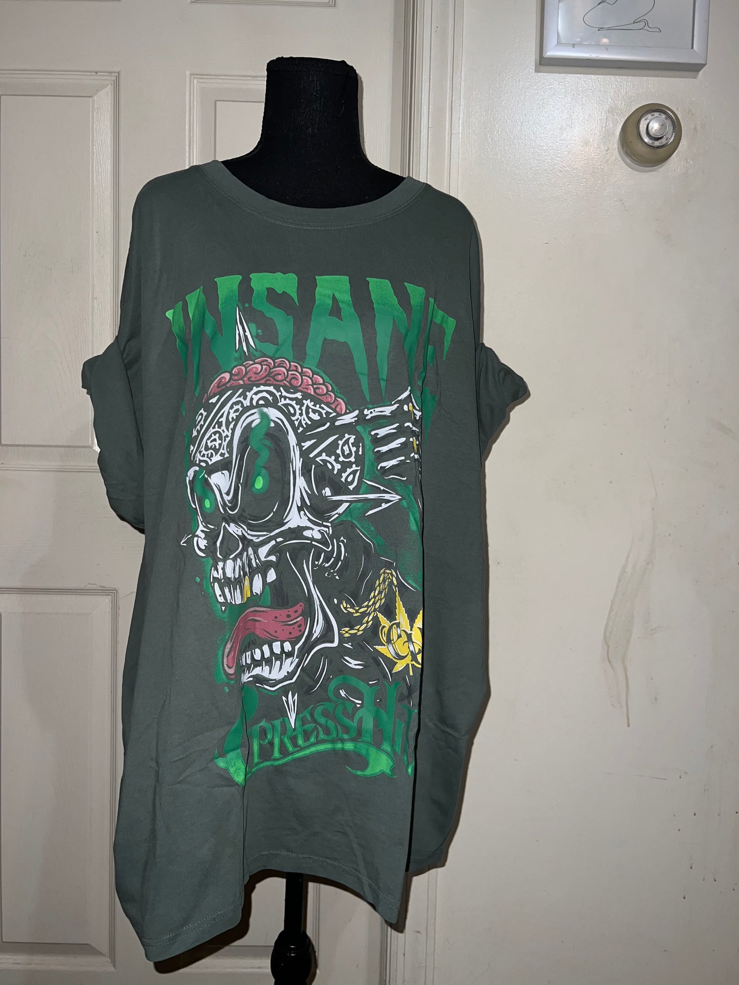 Cypress Hill Oversized Distressed Tee