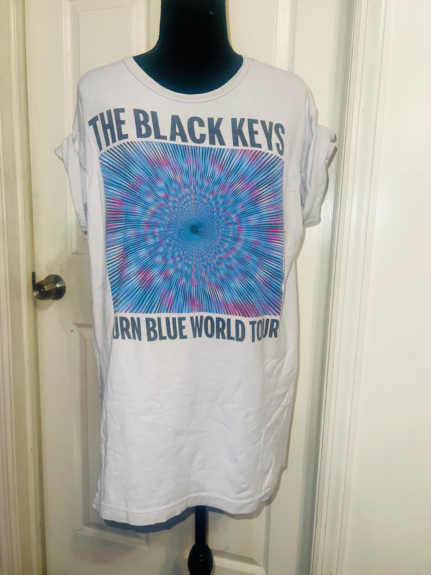 The Black Keys Vintage Tour Double Sided Oversized Tee