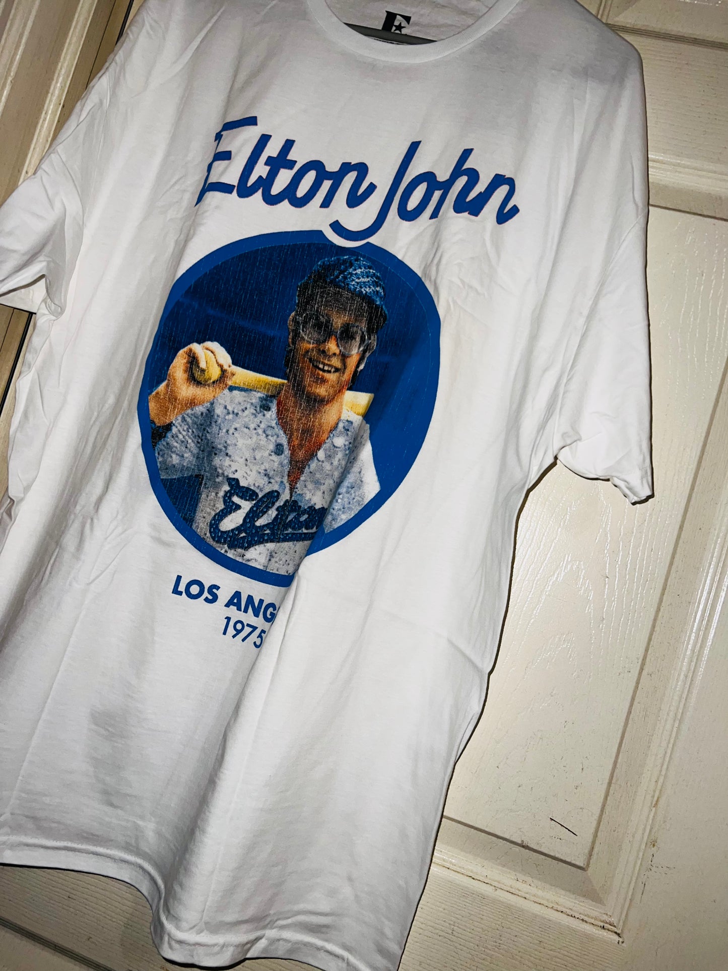 Elton John Baseball Oversized Tee