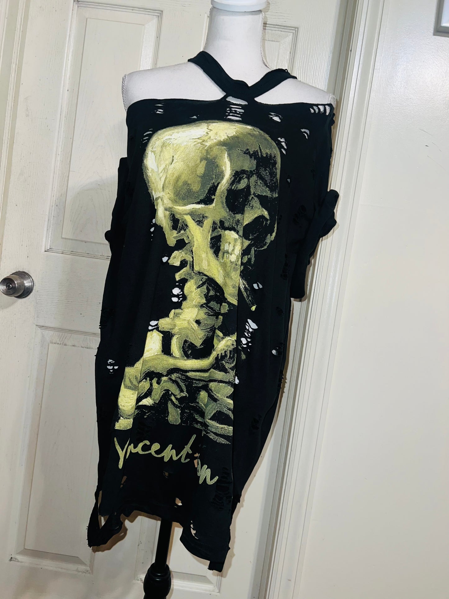 Vincent Van Gogh Oversized Distresed Tee (read description)