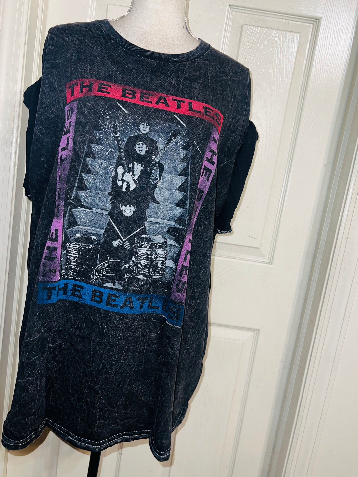 Beatles Oversized Distressed Tee