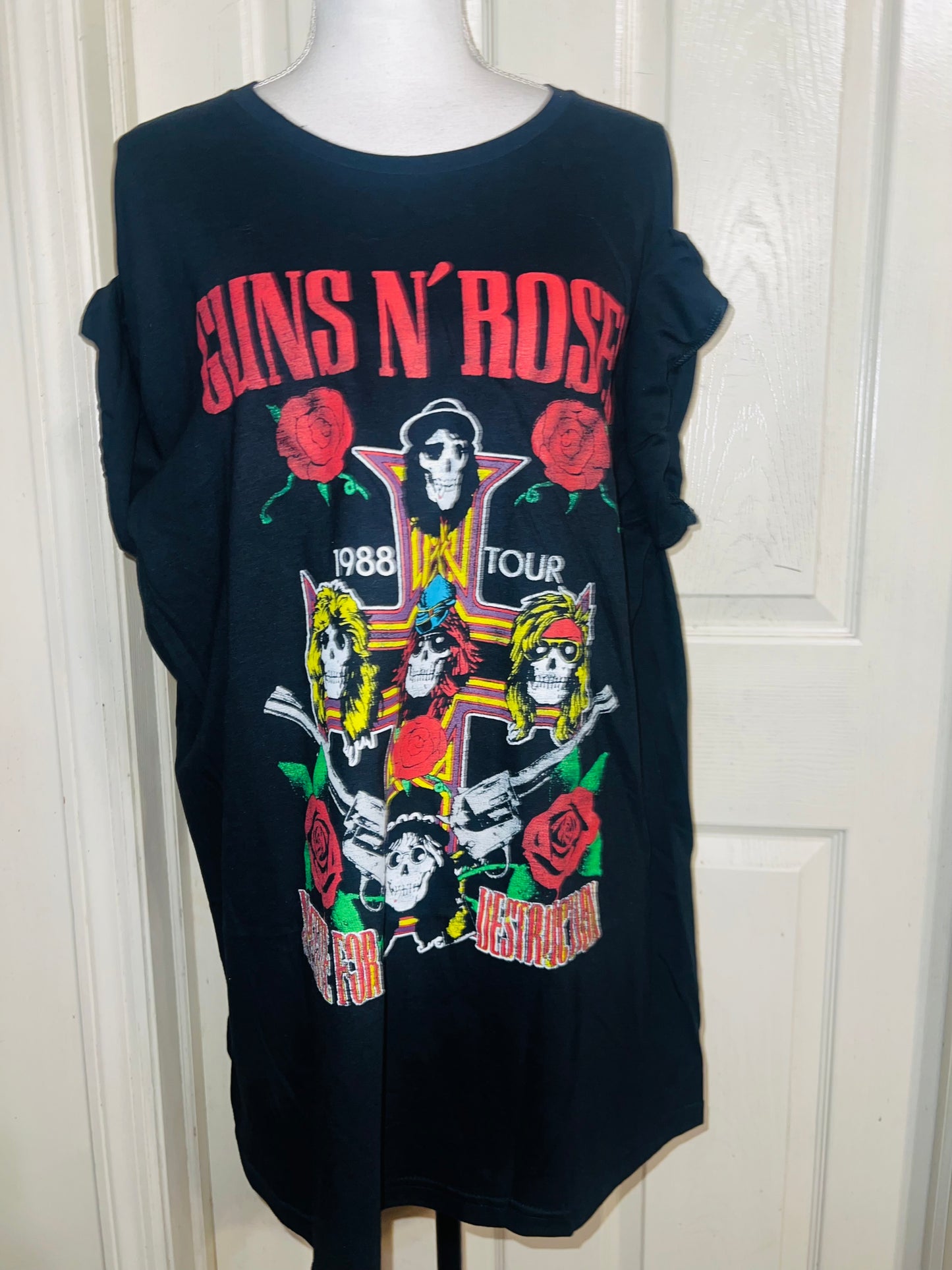 Guns N’ Roses Oversized Distressed Tee