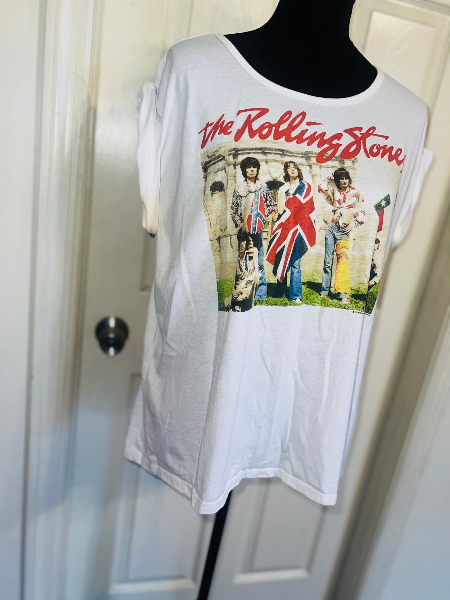 The Rolling Stones Oversized Distressed Tee