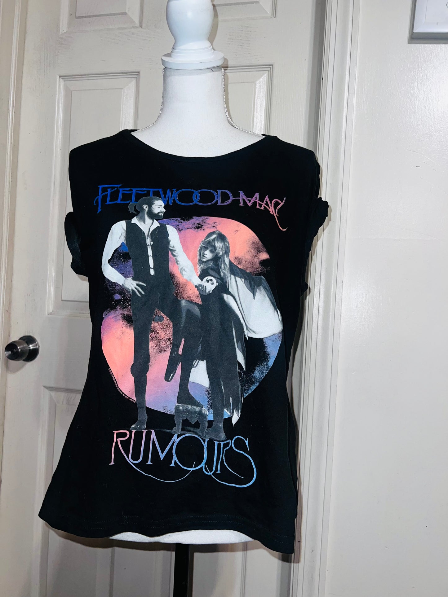 Fleetwood Mac Oversized Distressed Tee